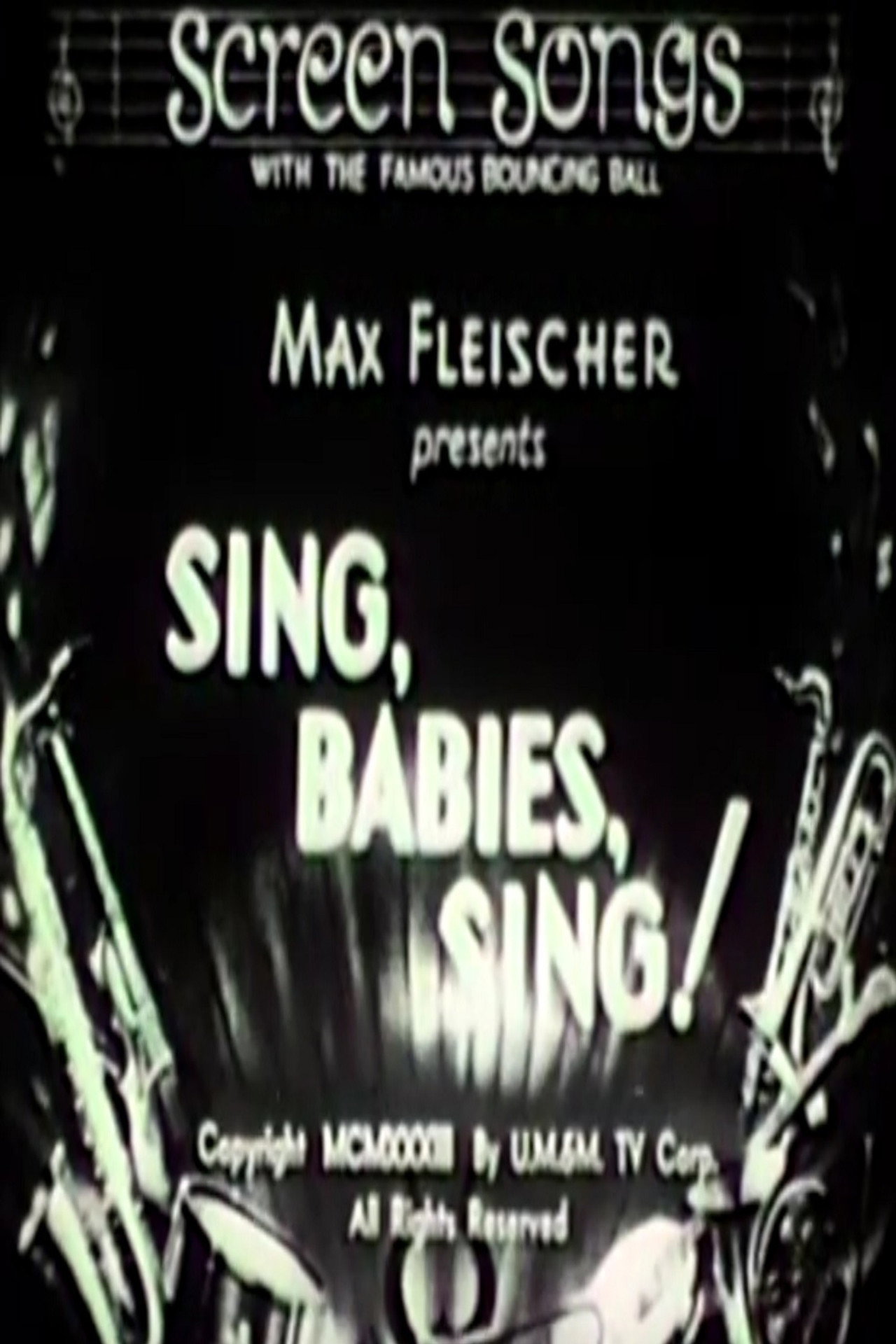 Sing, Babies, Sing! Backdrop