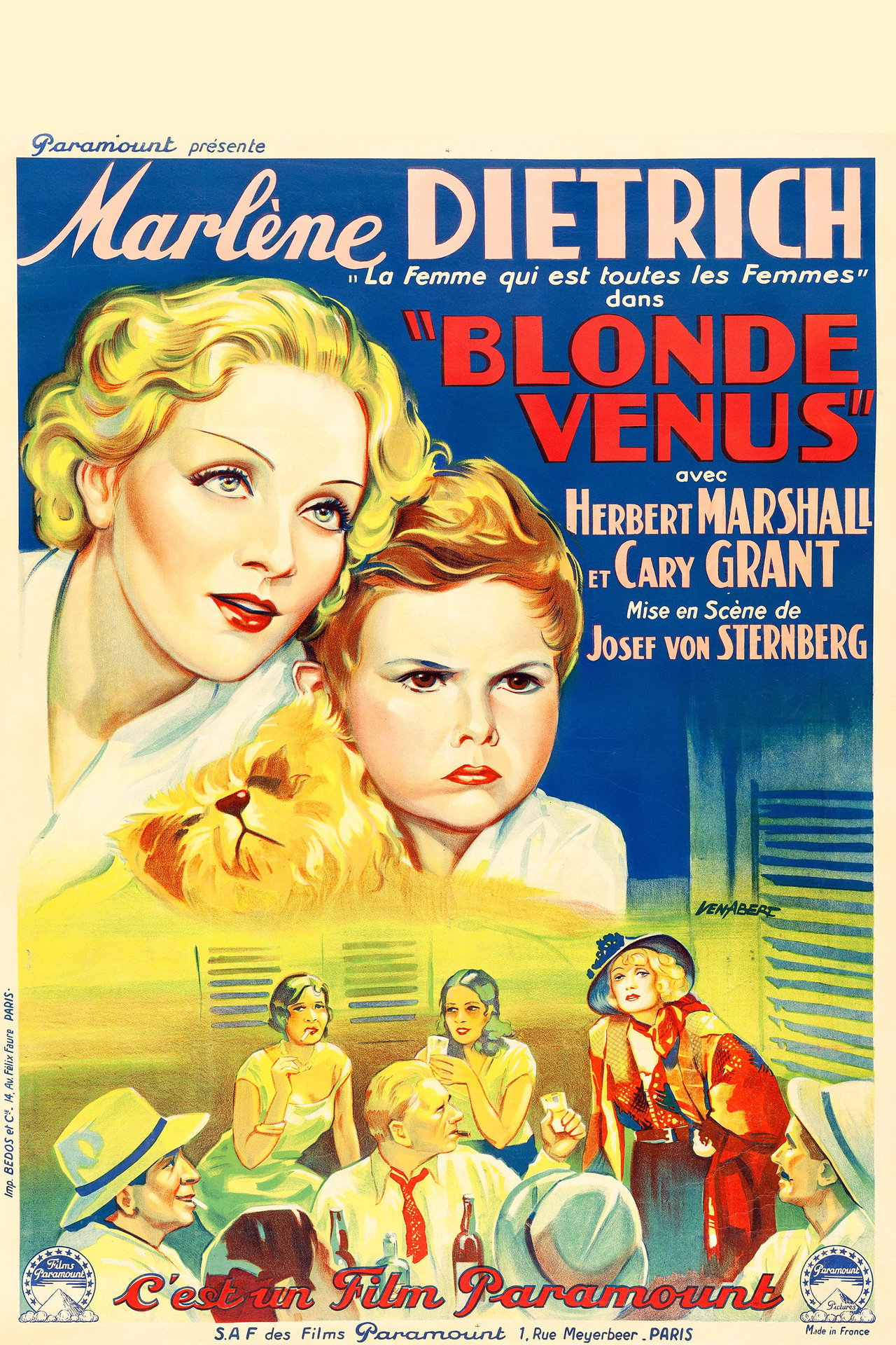 Blonde Vénus poster