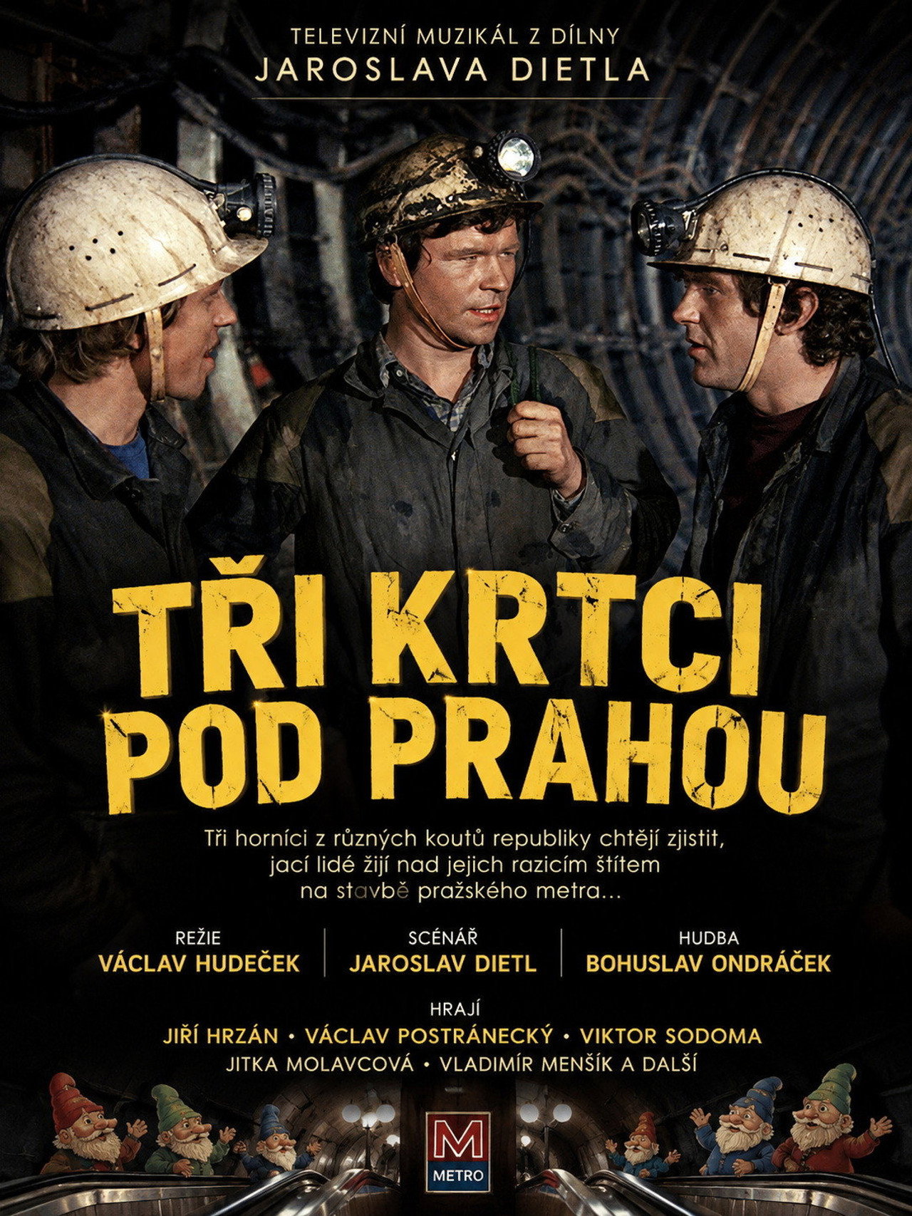 Tři krtci pod Prahou