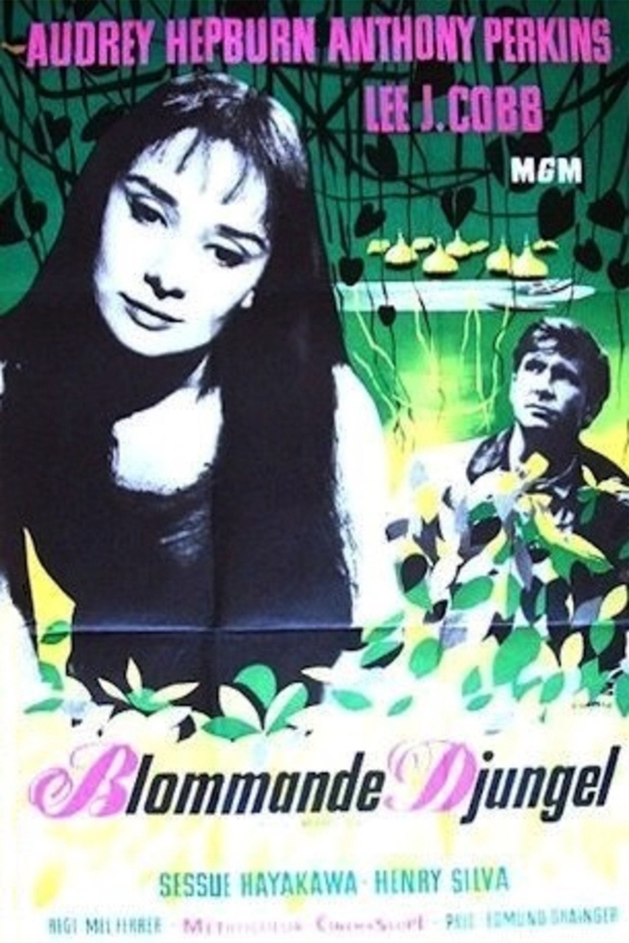 Blommande djungel filmaffisch