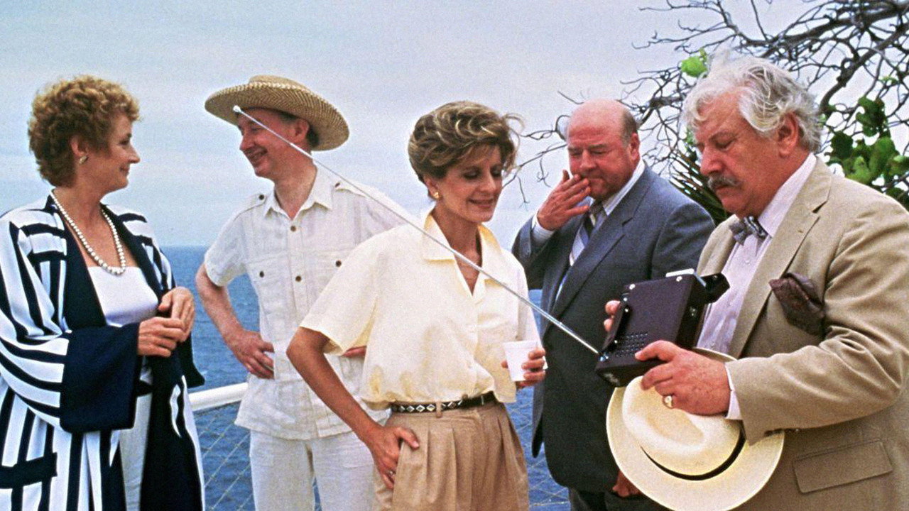 Murder in Three Acts backdrop