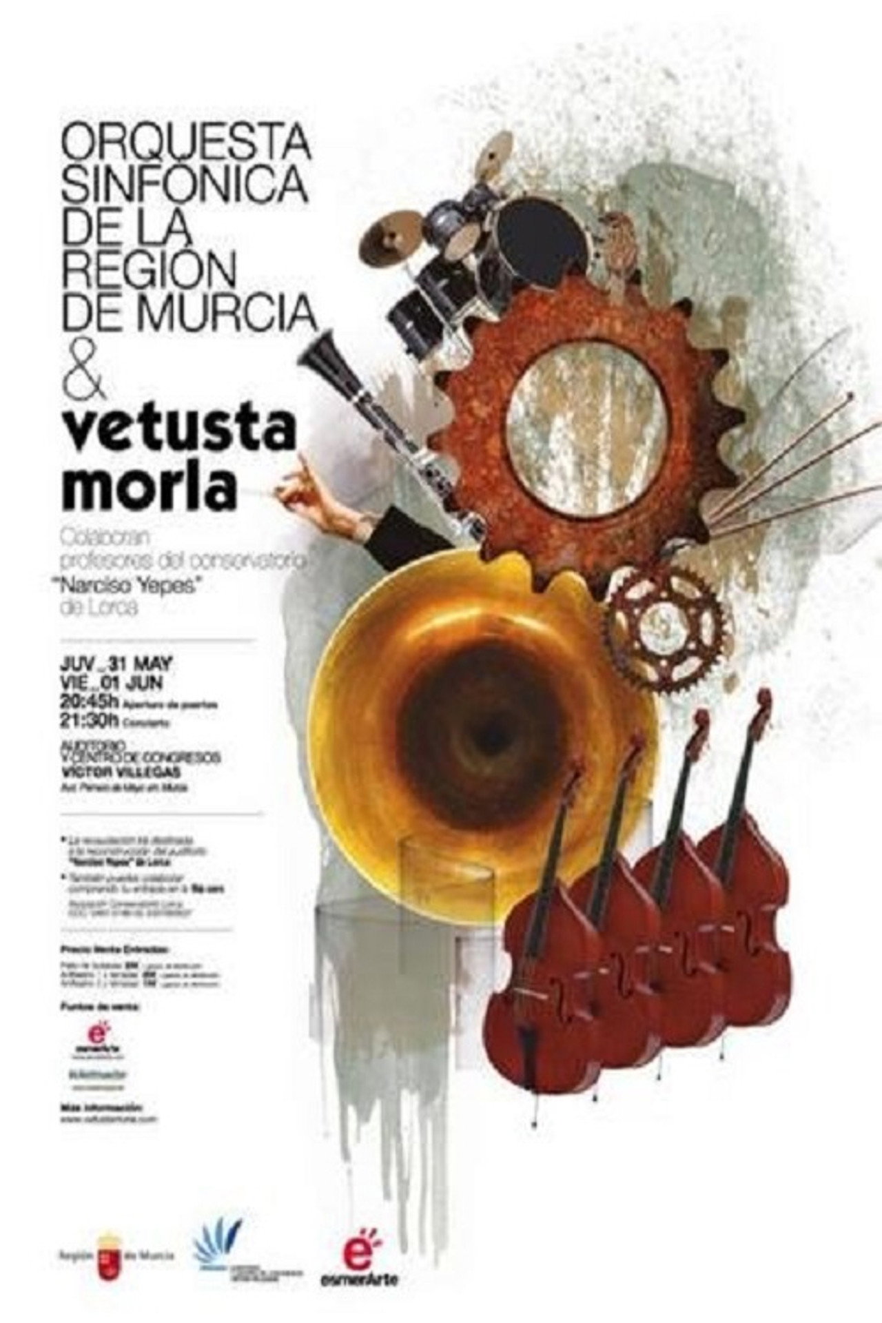 Vetusta Morla & Orquesta Sinfónica de la Región de Murcia filmaffisch