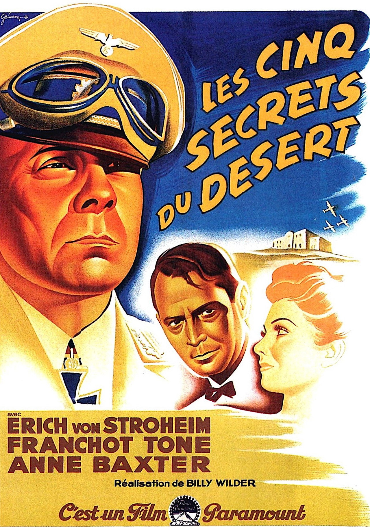 Les Cinq Secrets du désert poster