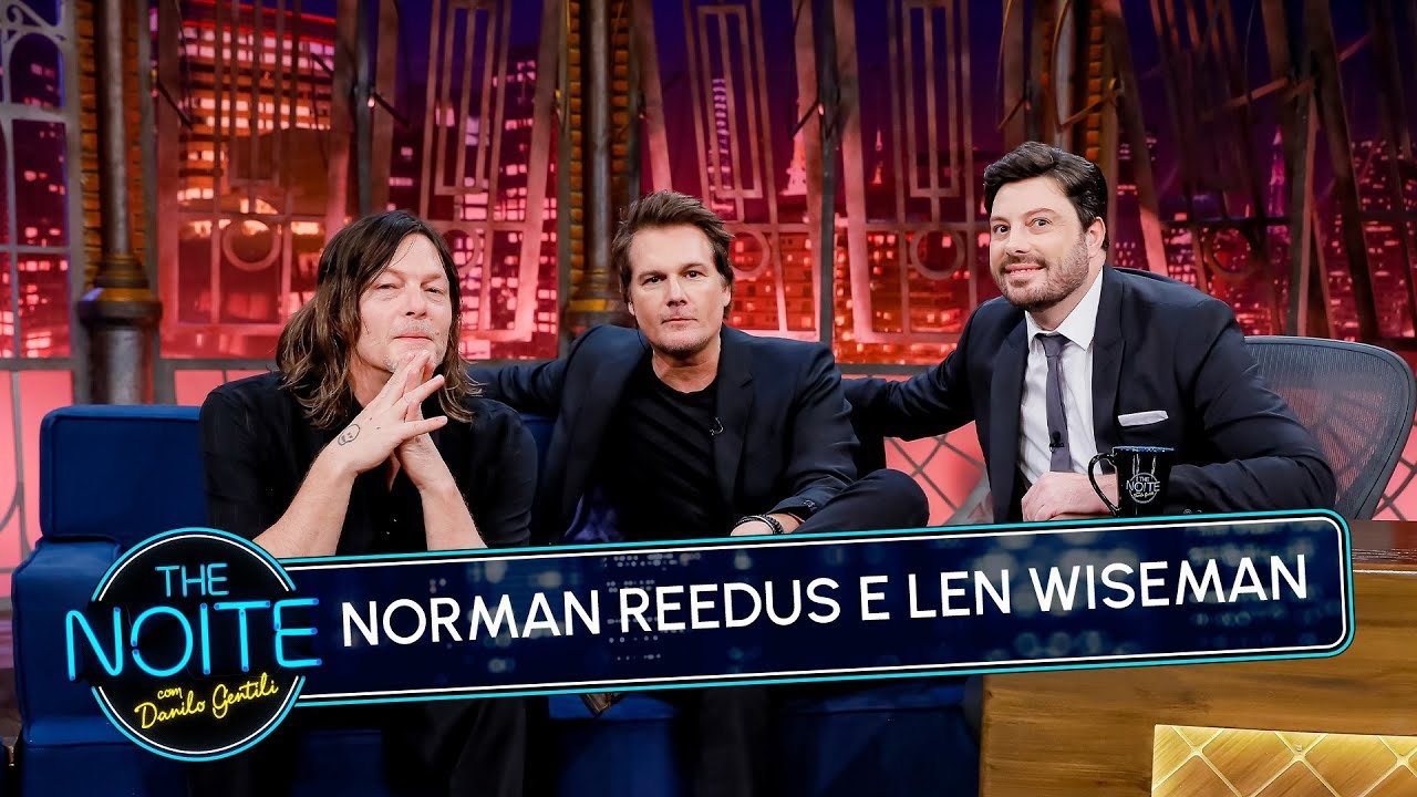 The Noite com Danilo Gentili - Season 12 Episode 85 : Len Wiseman e Norman Reedus