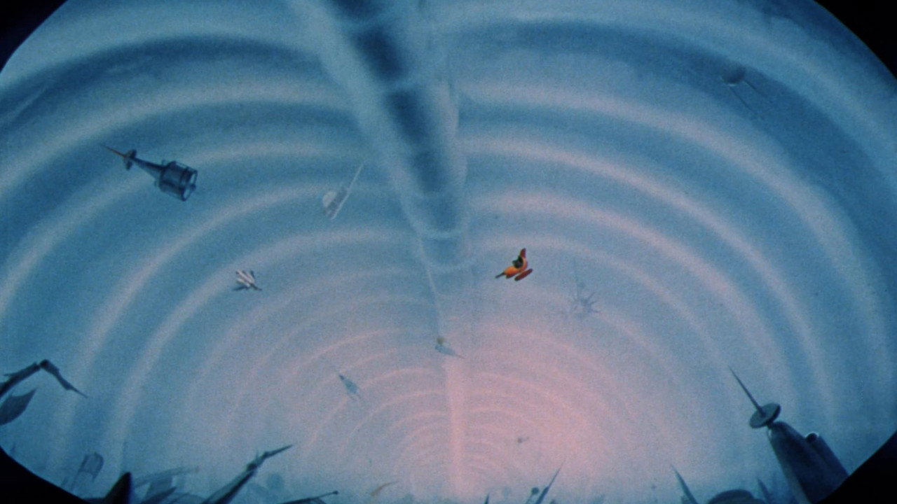 Pinocchio in Outer Space backdrop