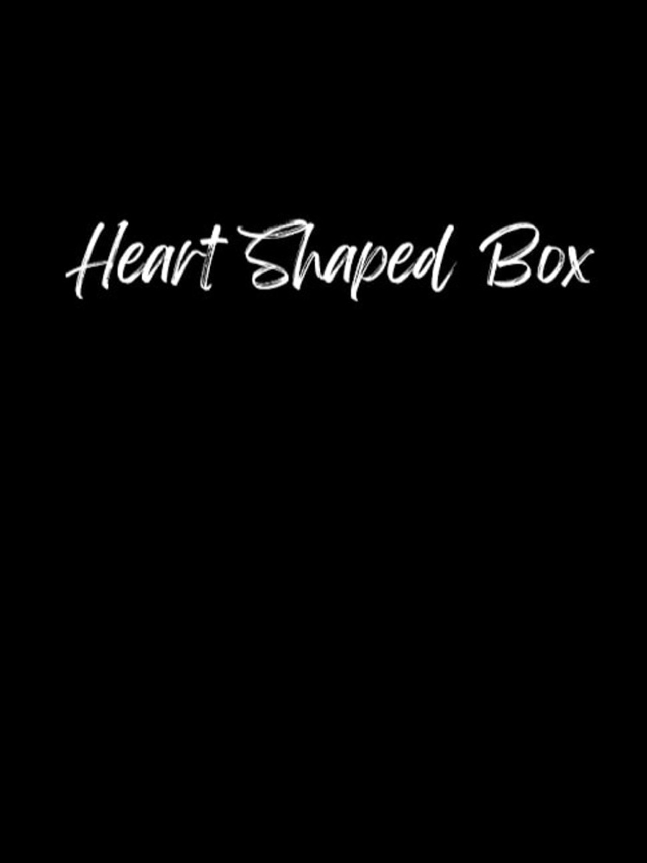 Heart Shaped Box Backdrop