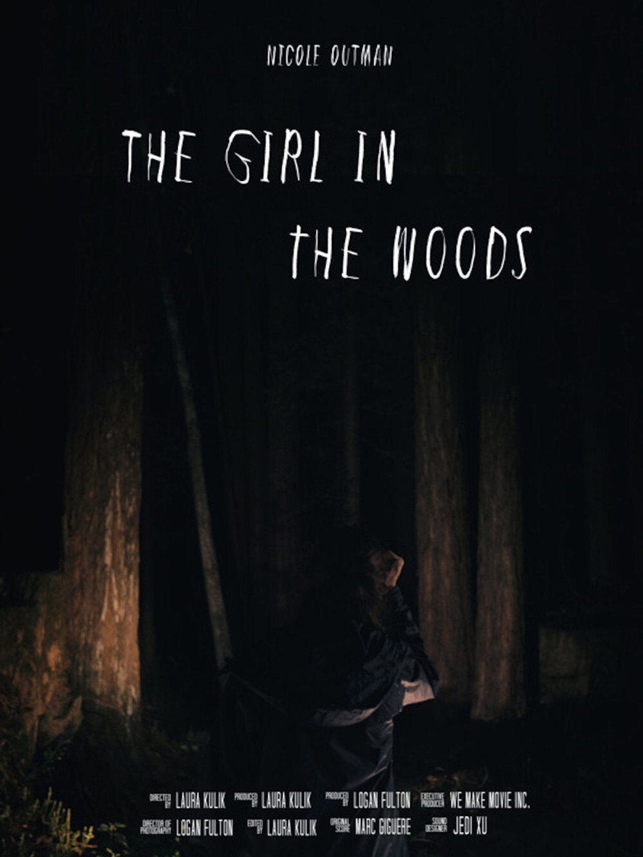 The Girl in the Woods filmaffisch