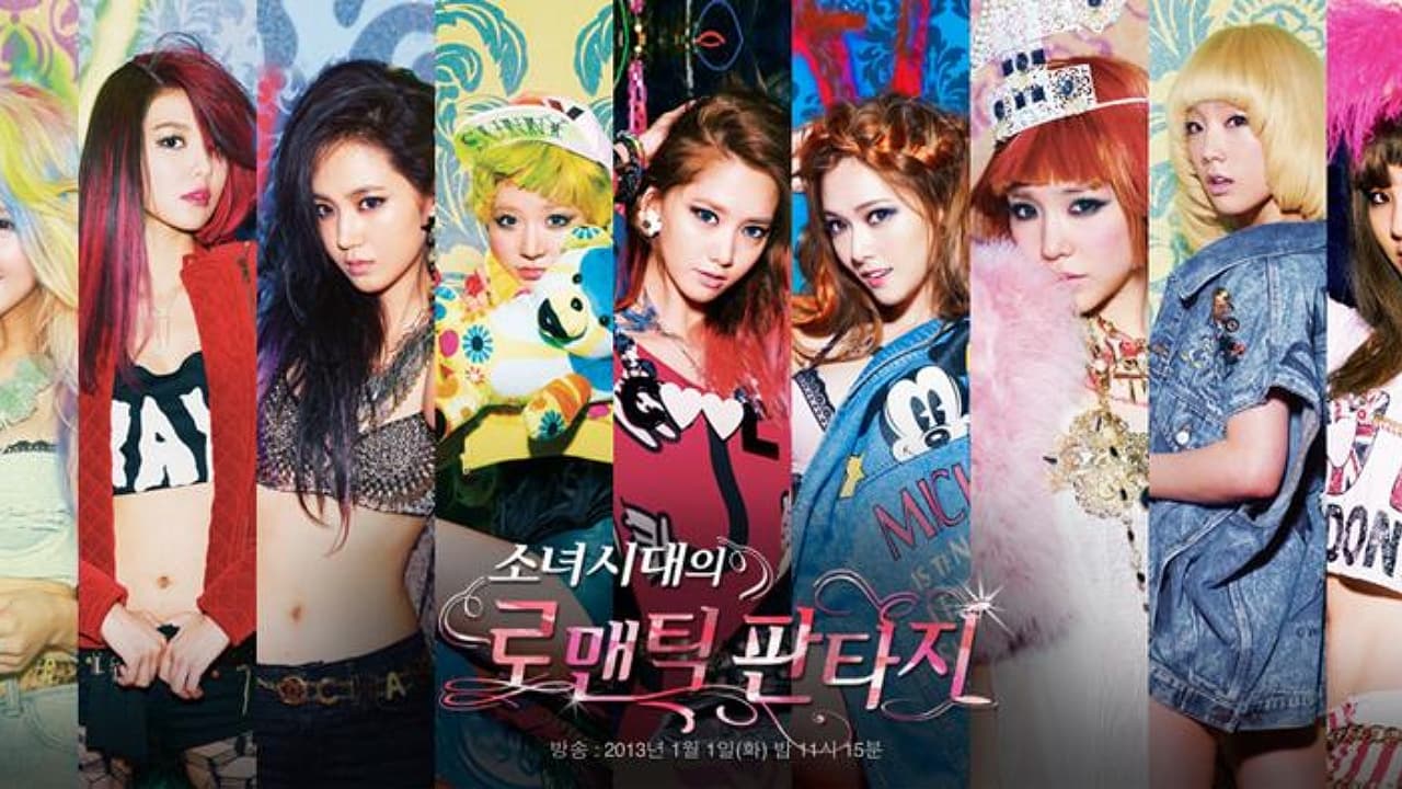 Scen från Girls' Generation's Romantic Fantasy