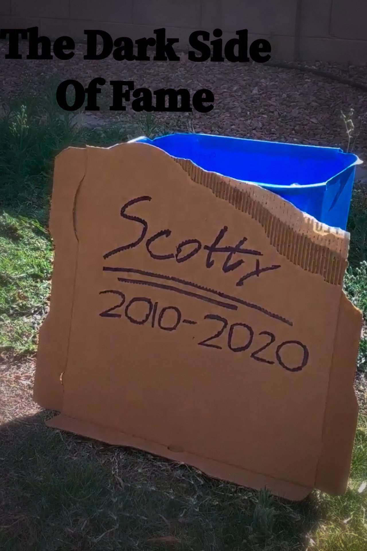 The Dark Side Of Fame Backdrop