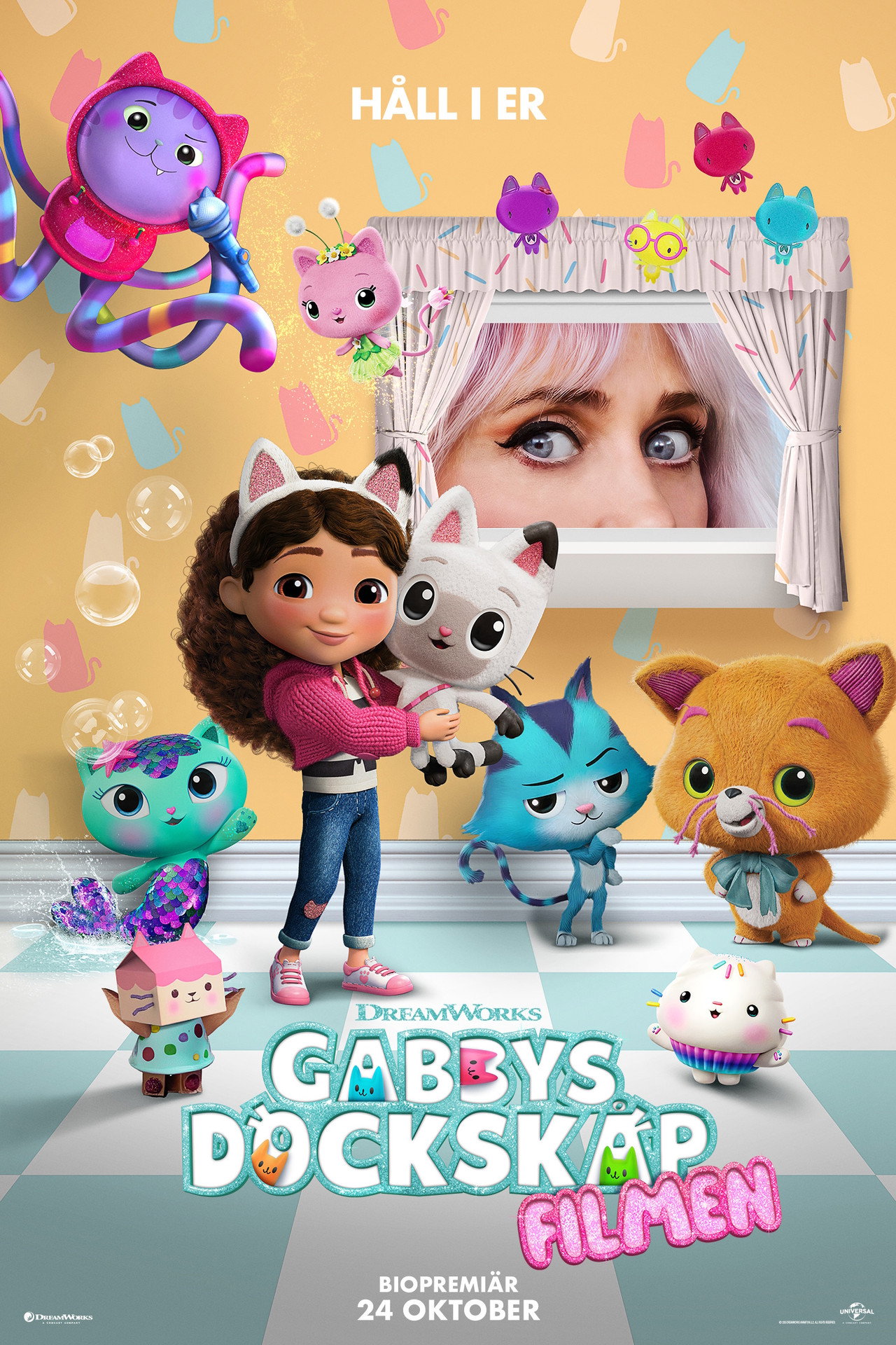 Gabbys dockskåp - filmen filmaffisch