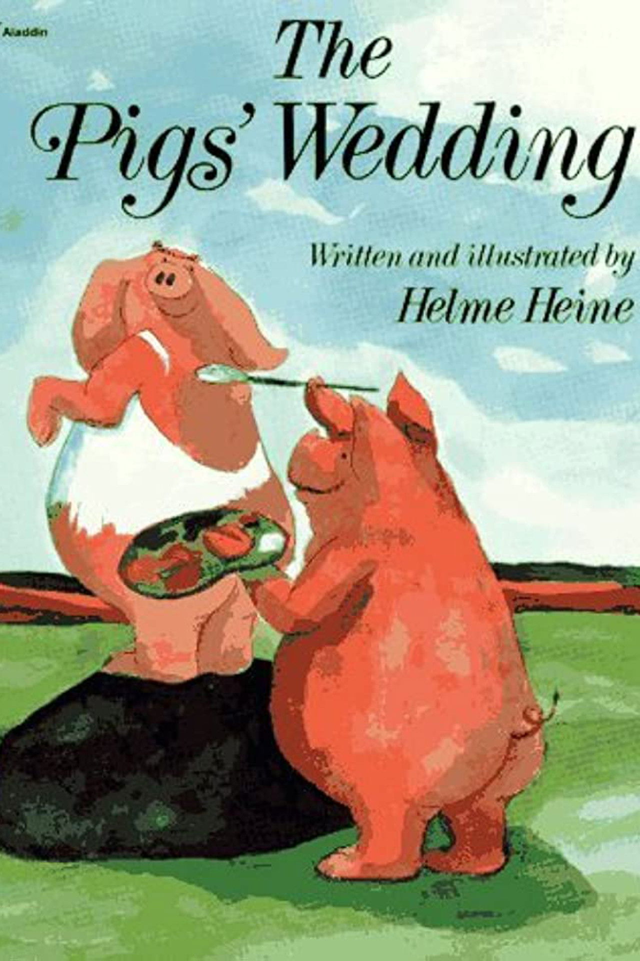 The Pigs' Wedding Backdrop