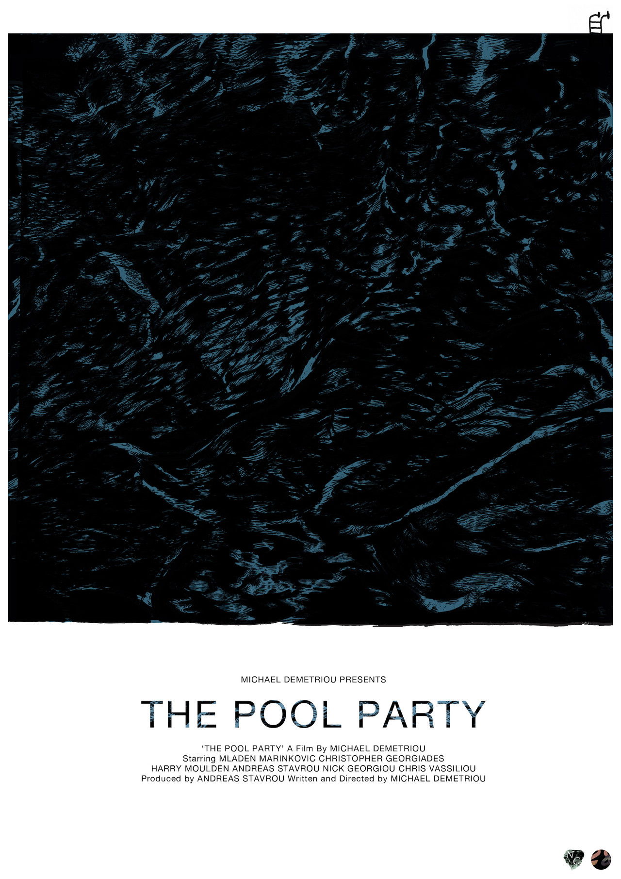 The Pool Party Backdrop