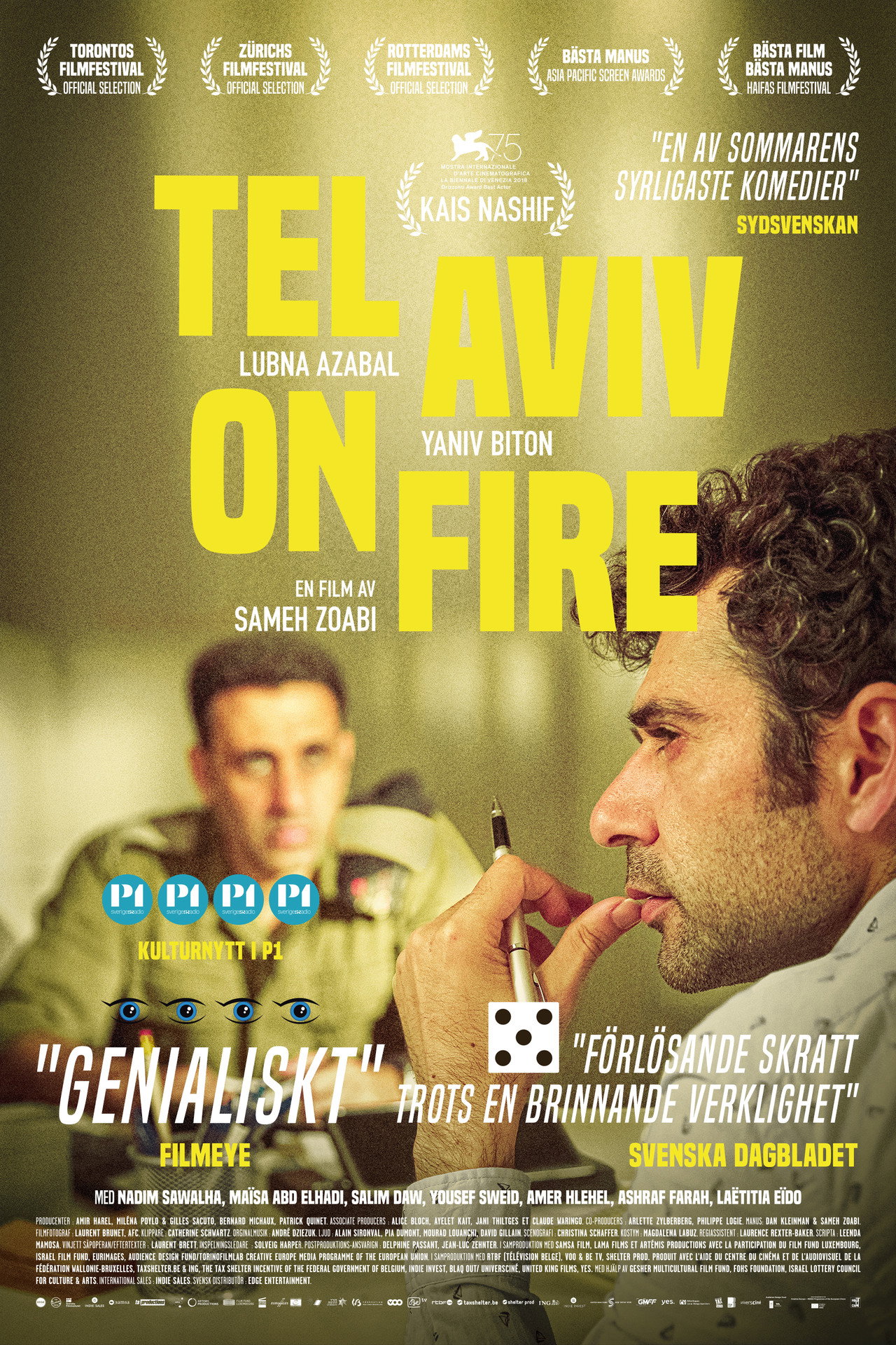 תל אביב על האש filmaffisch