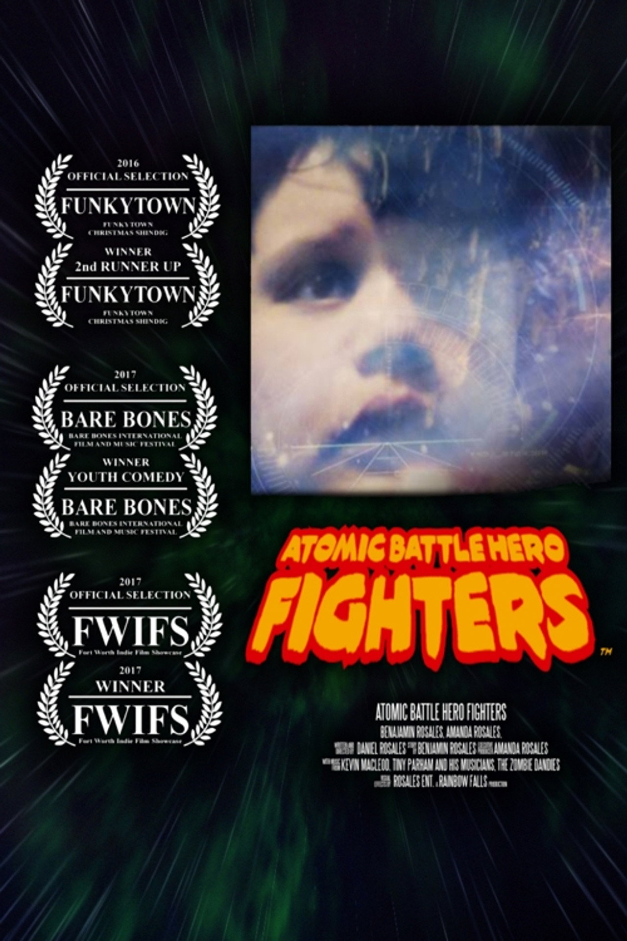 Atomic Battle Hero Fighters filmaffisch