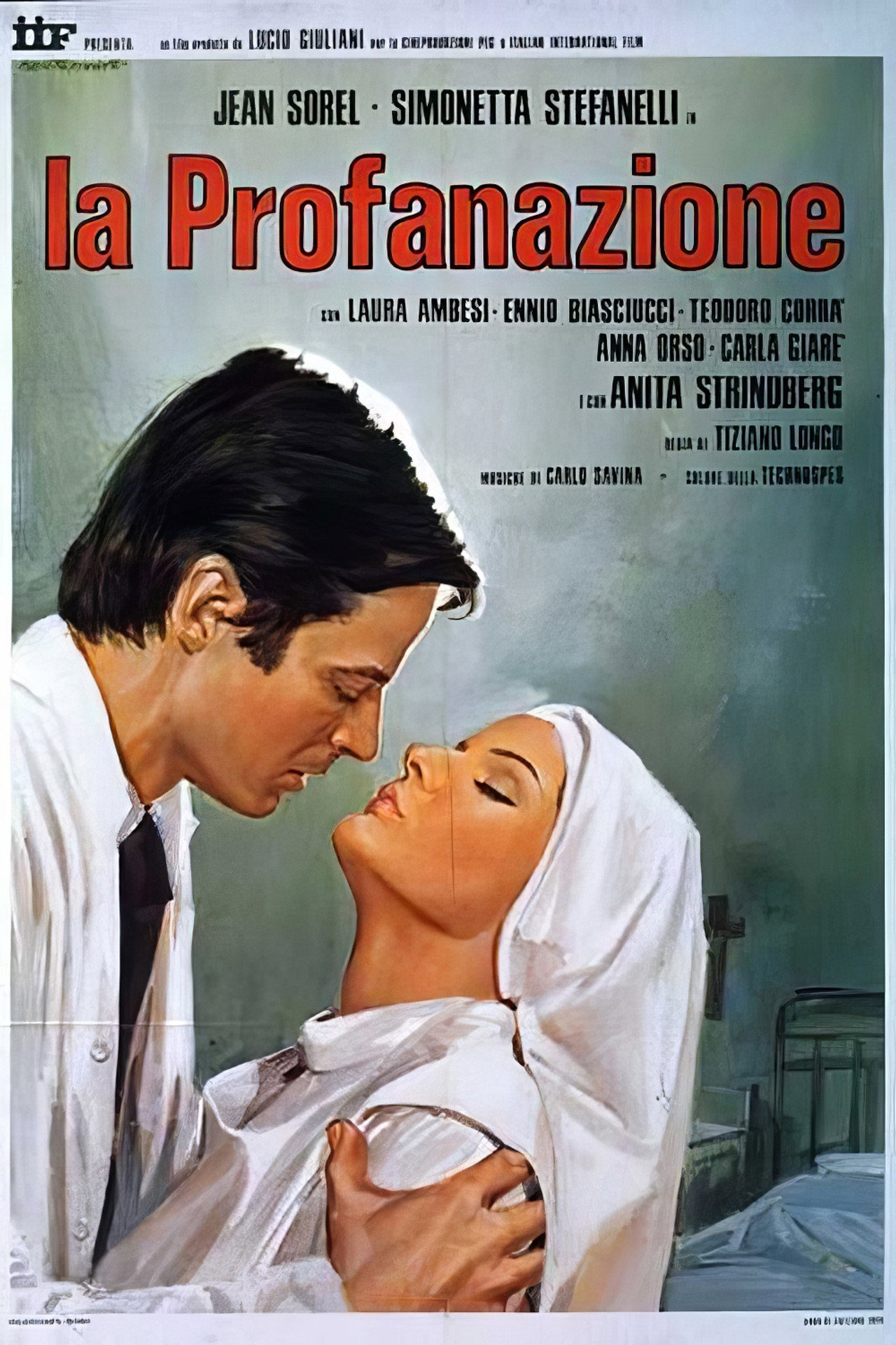 La profanazione filmaffisch