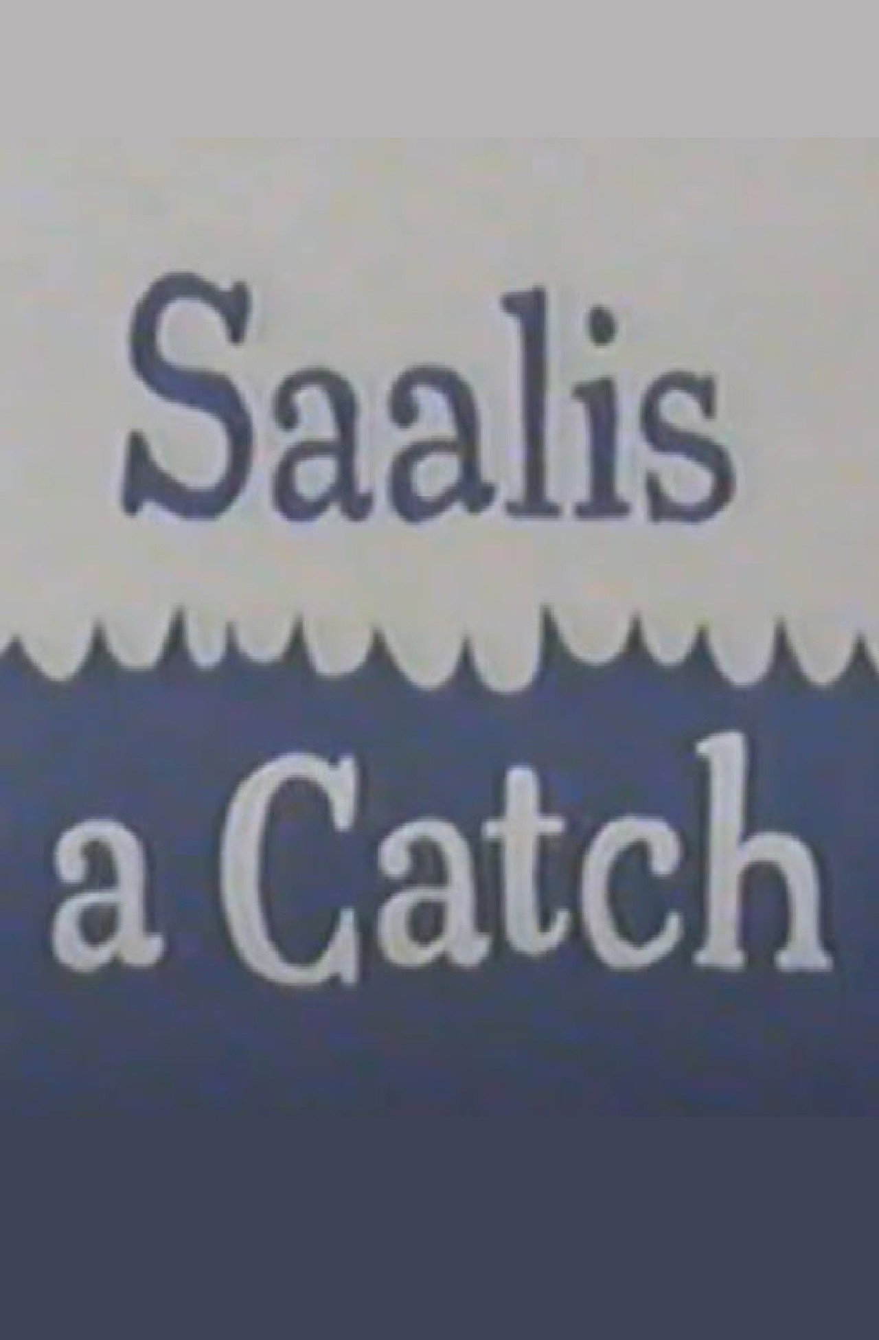 Saalis filmaffisch