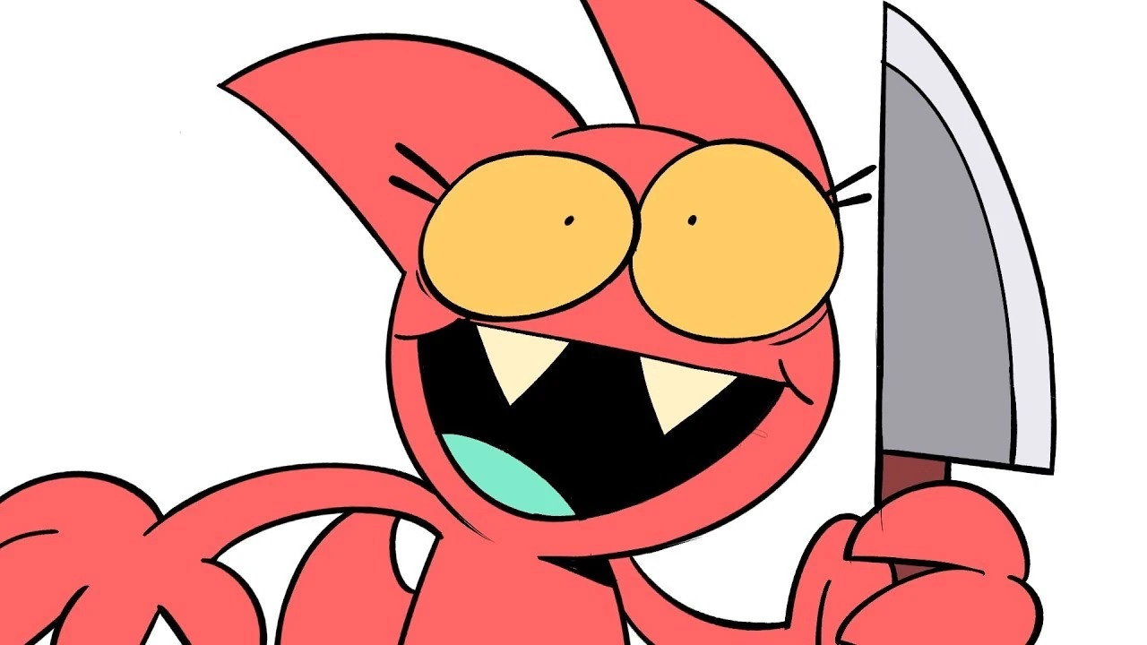 Satina Has a Knife