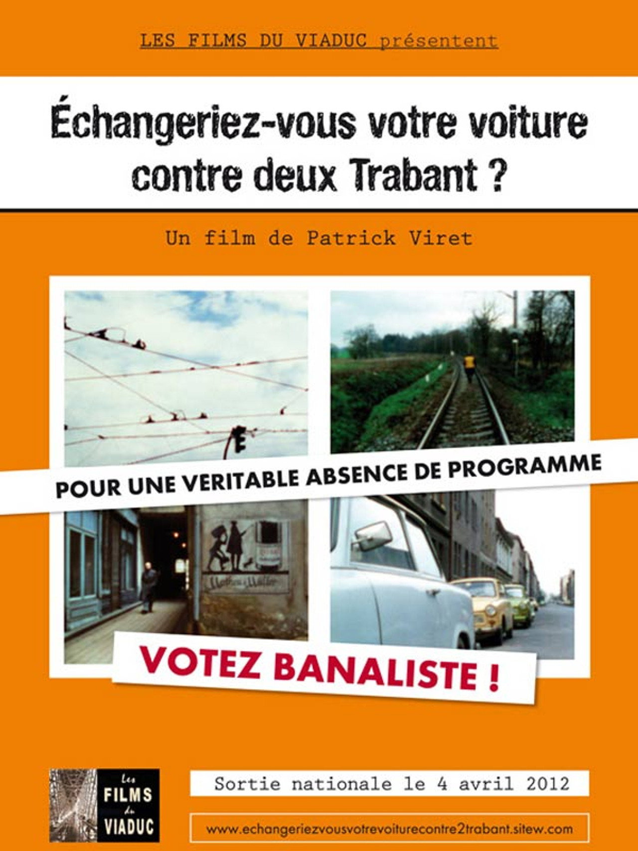 Échangeriez-vous votre voiture contre deux Trabant? filmaffisch