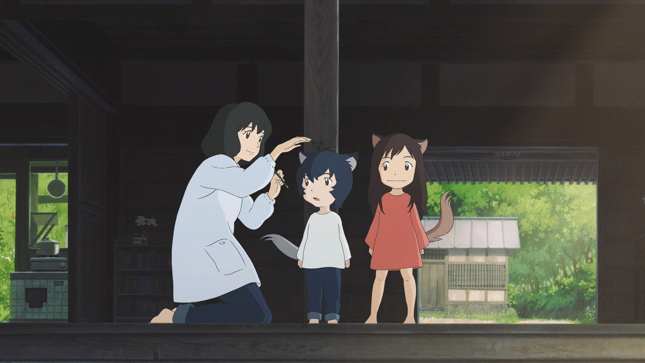 Wolf Children background 62