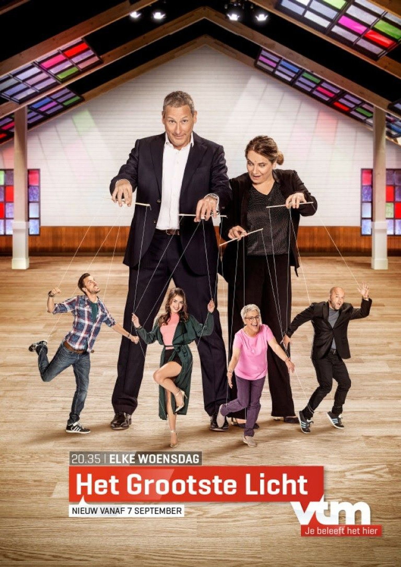 Het grootste licht affisch