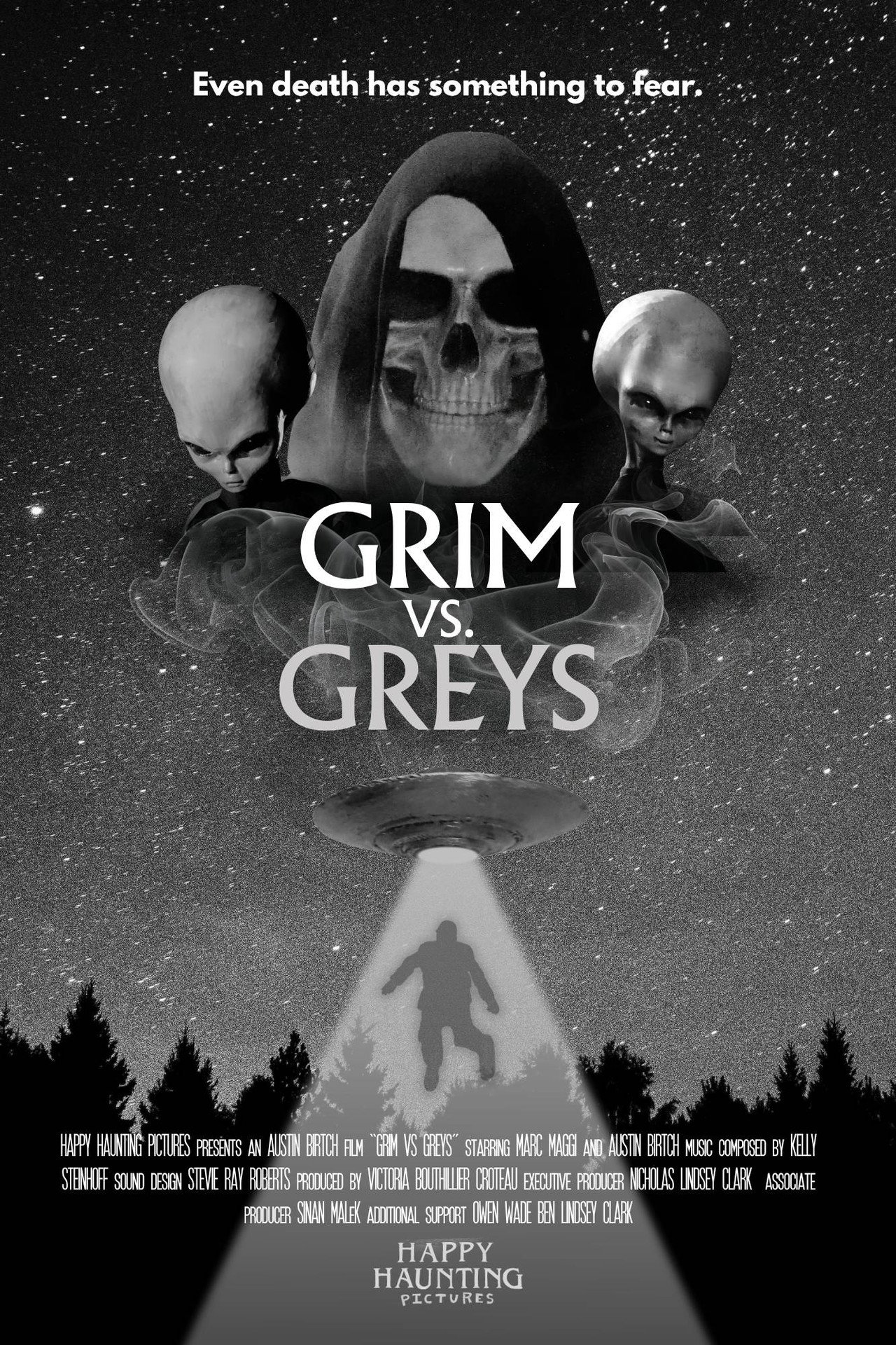 Grim vs. Greys poster