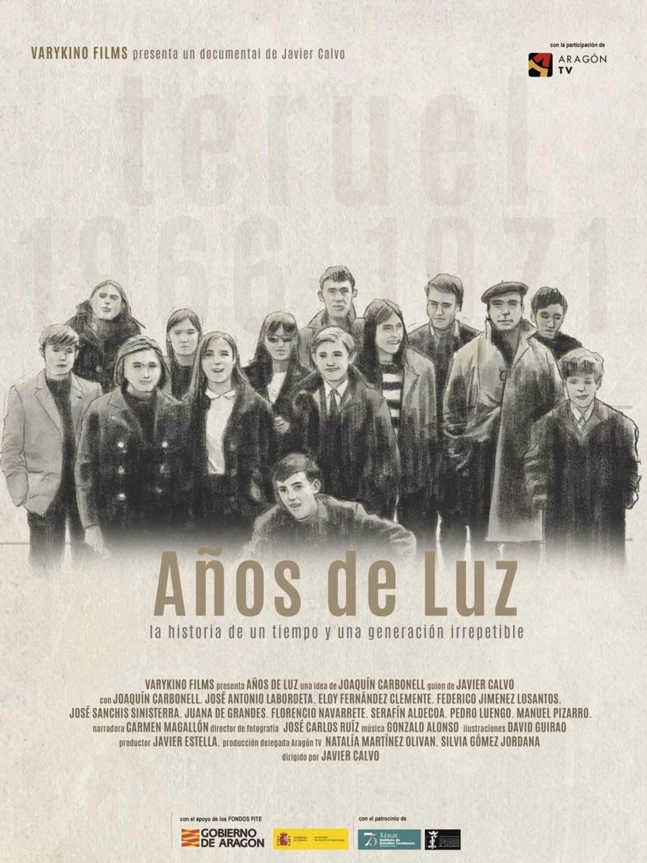Años de luz filmaffisch
