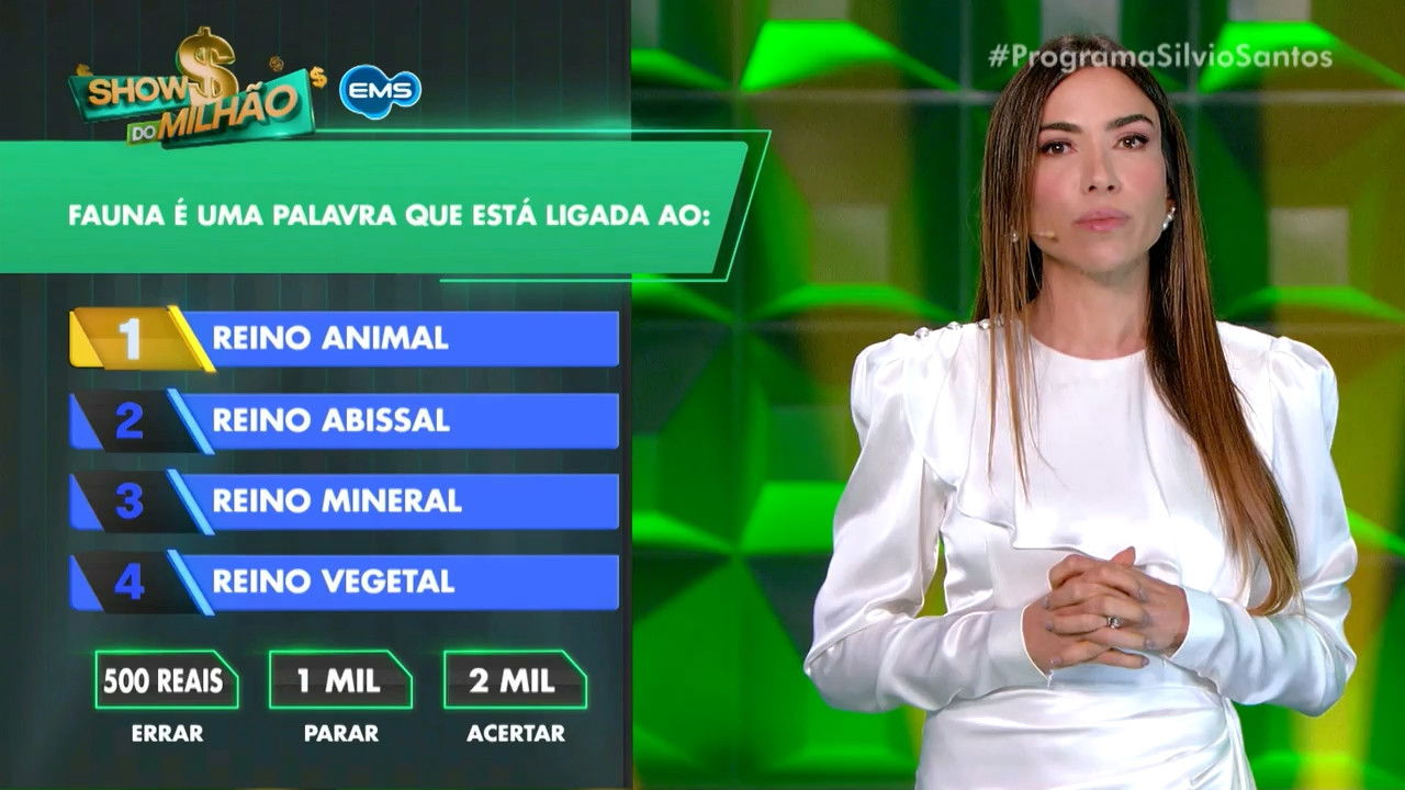 Show do Milhão — Épisode 1