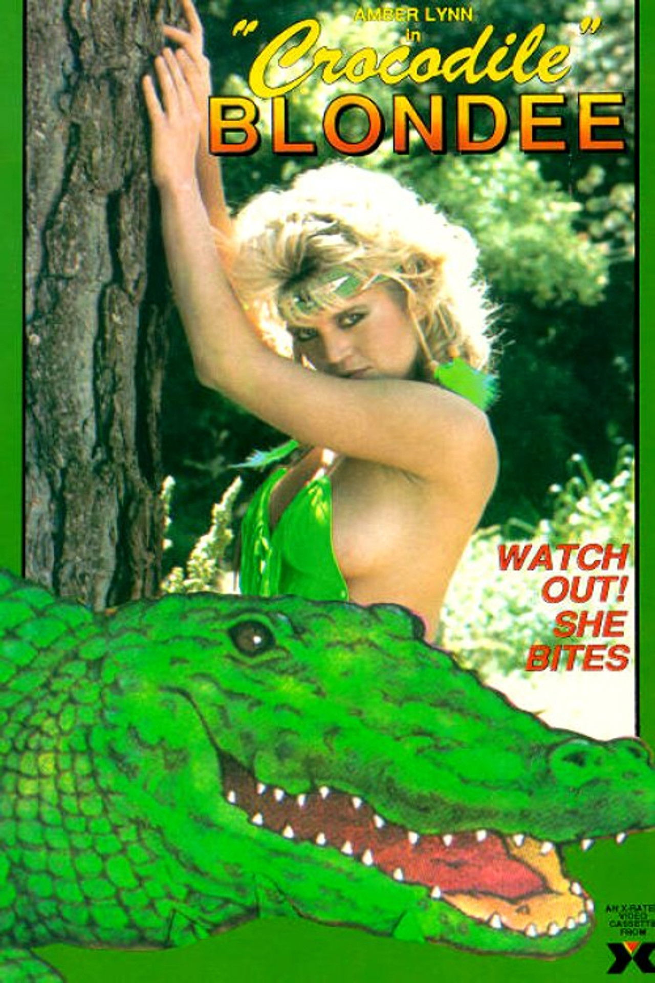 Crocodile Blondee Backdrop
