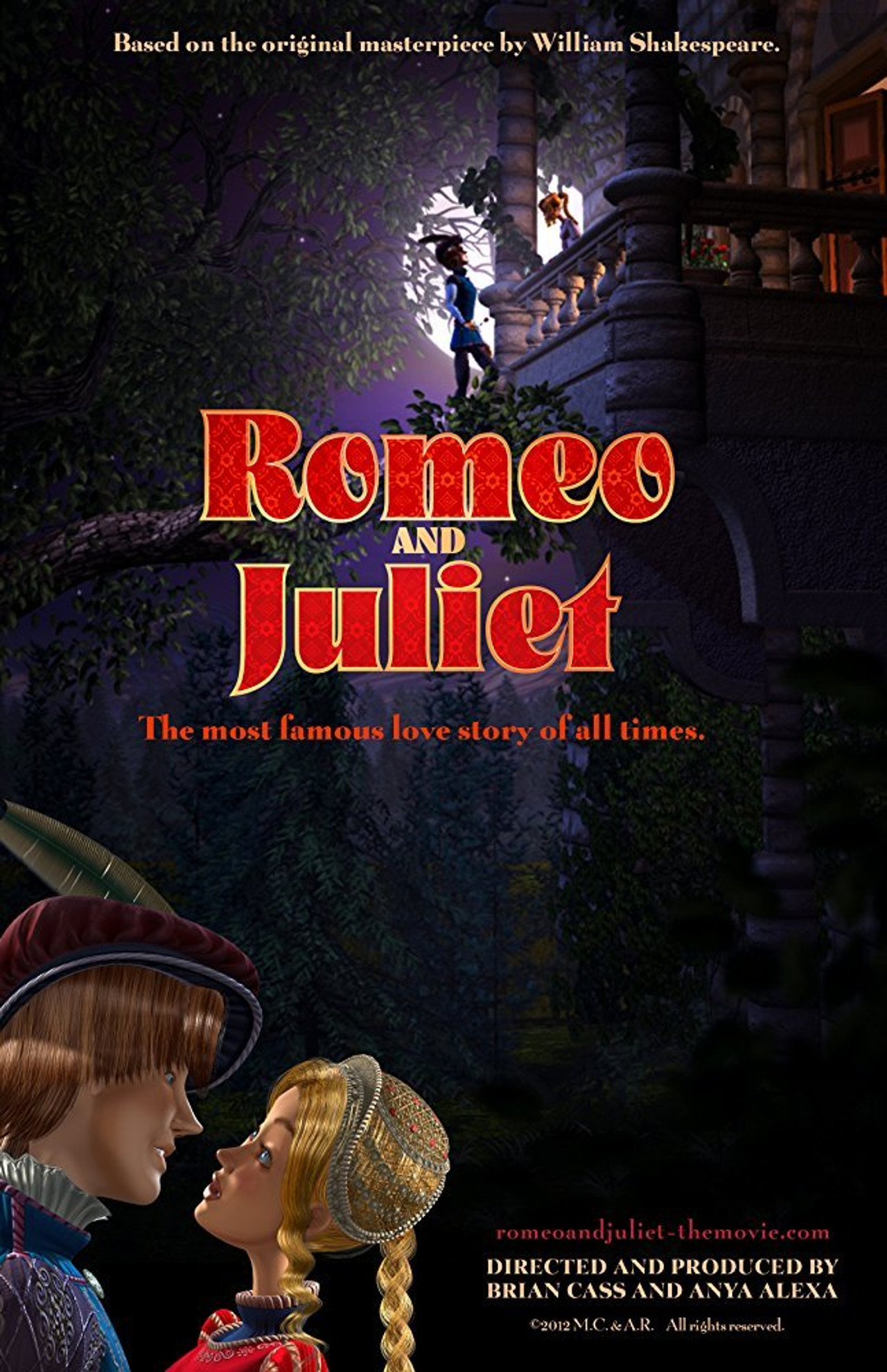 Romeo and Juliet Backdrop