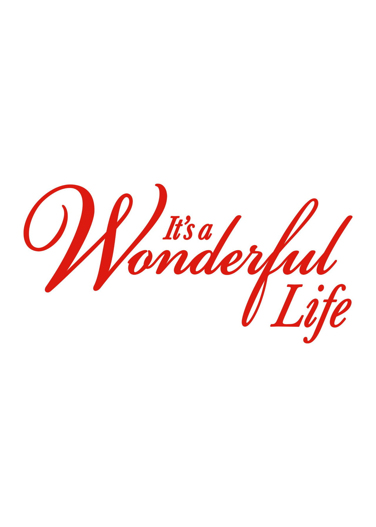 It's a Wonderful Life filmaffisch