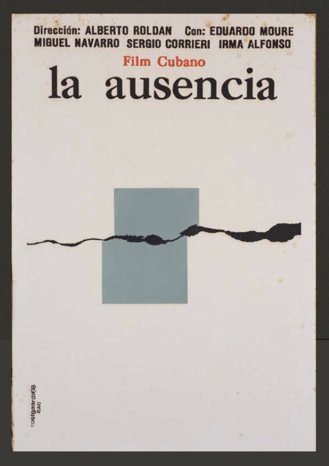 La ausencia Backdrop