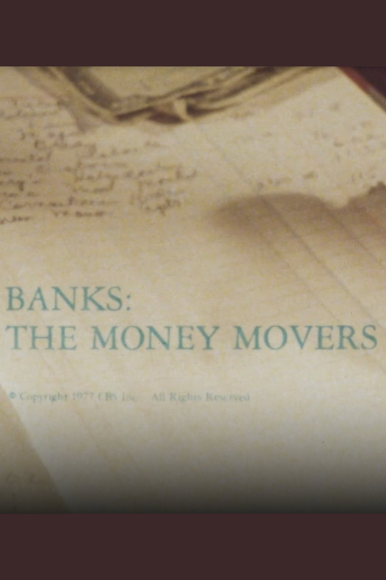 Banks: The Money Movers filmaffisch