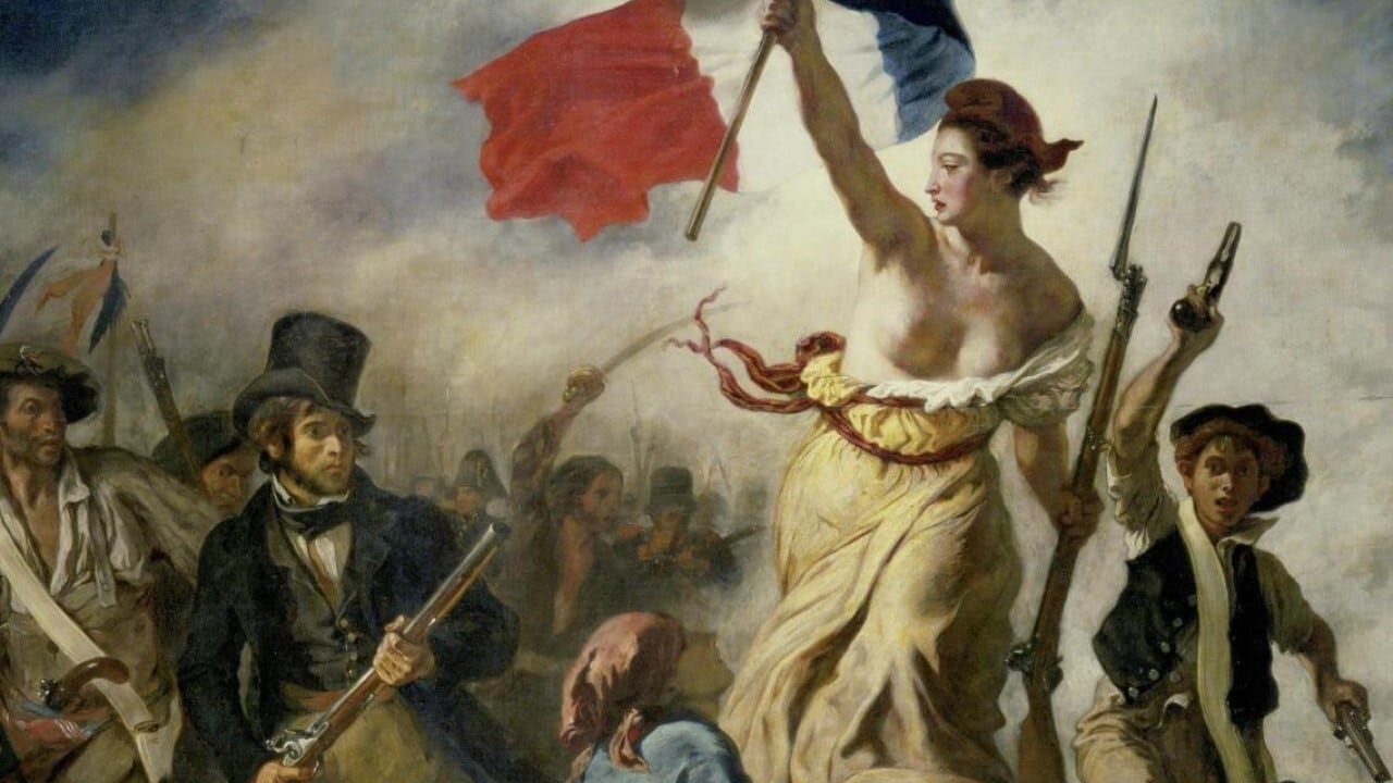 Scen från Delacroix, d'orient et d'occident