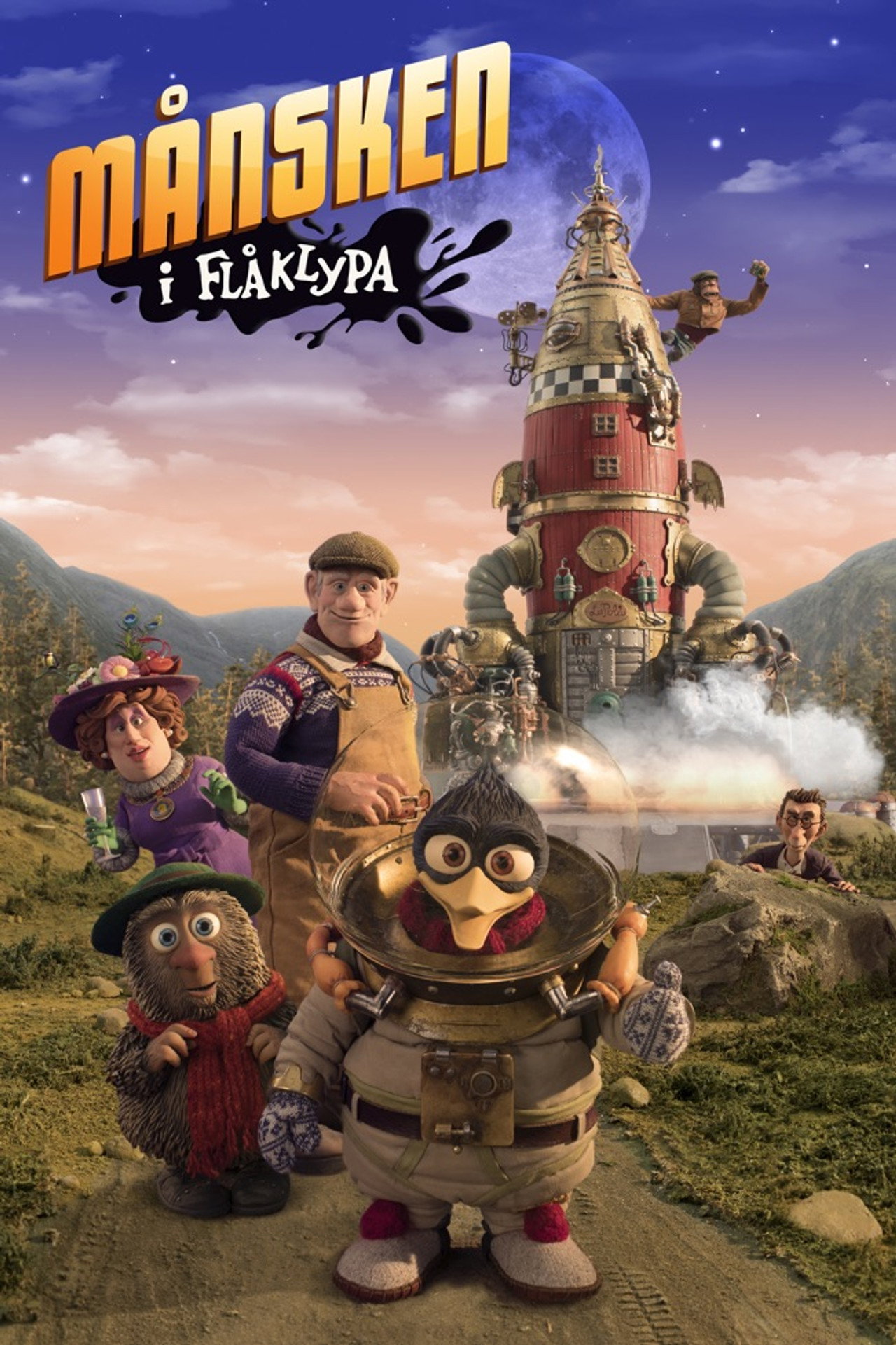 Månsken I Flåklypa filmaffisch