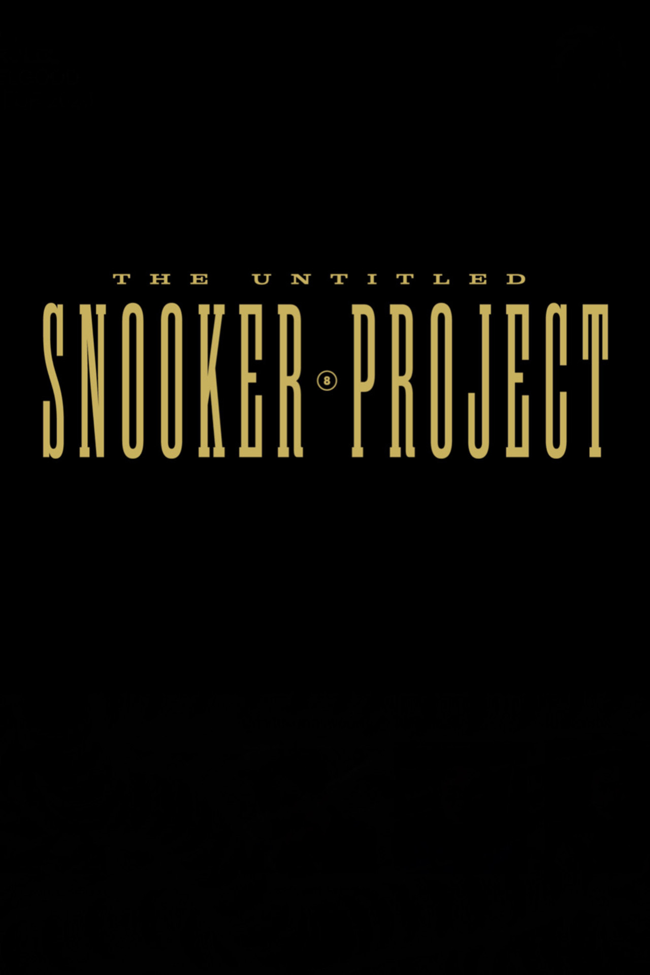 The Untitled Snooker Project