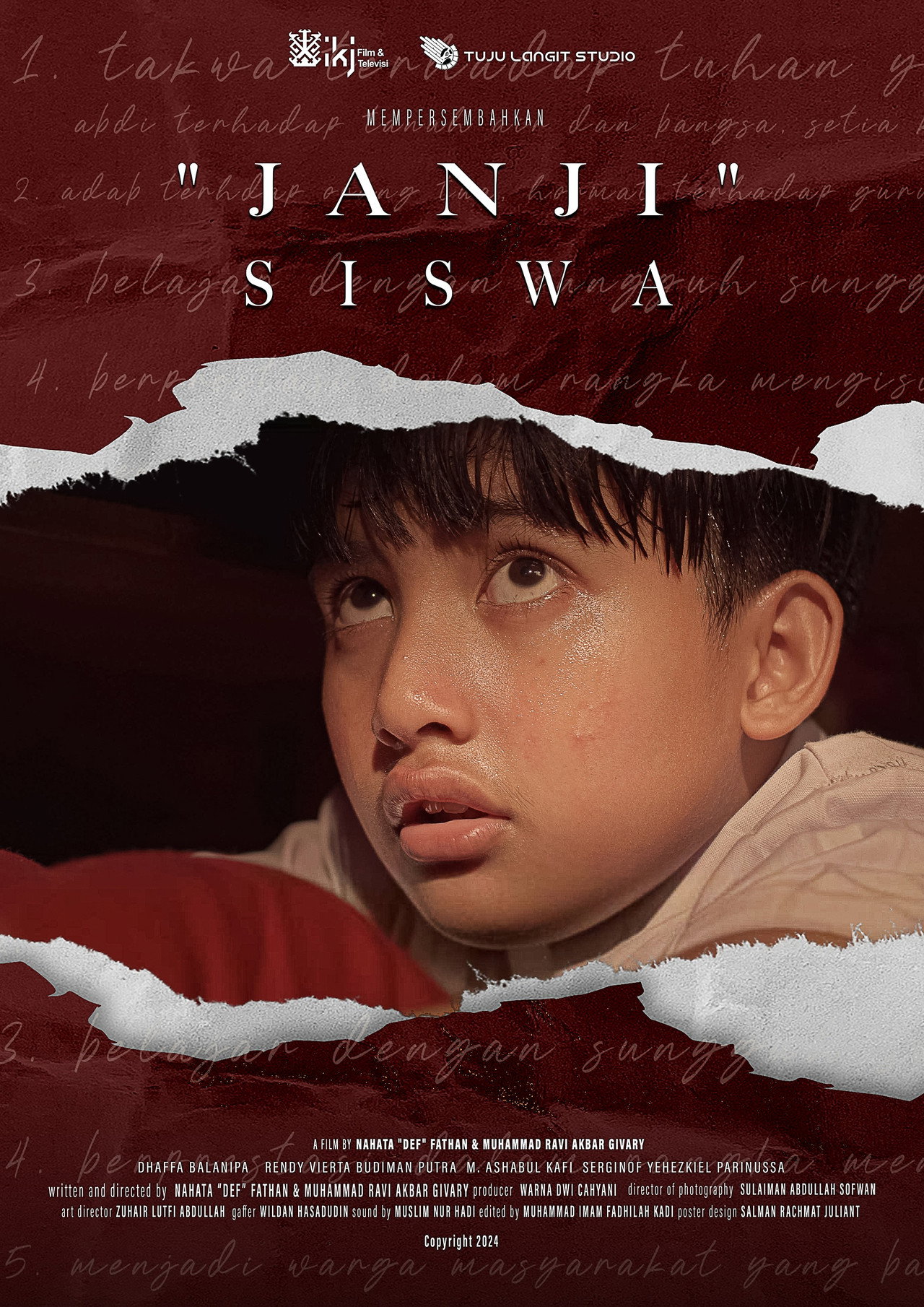Janji Siswa filmaffisch