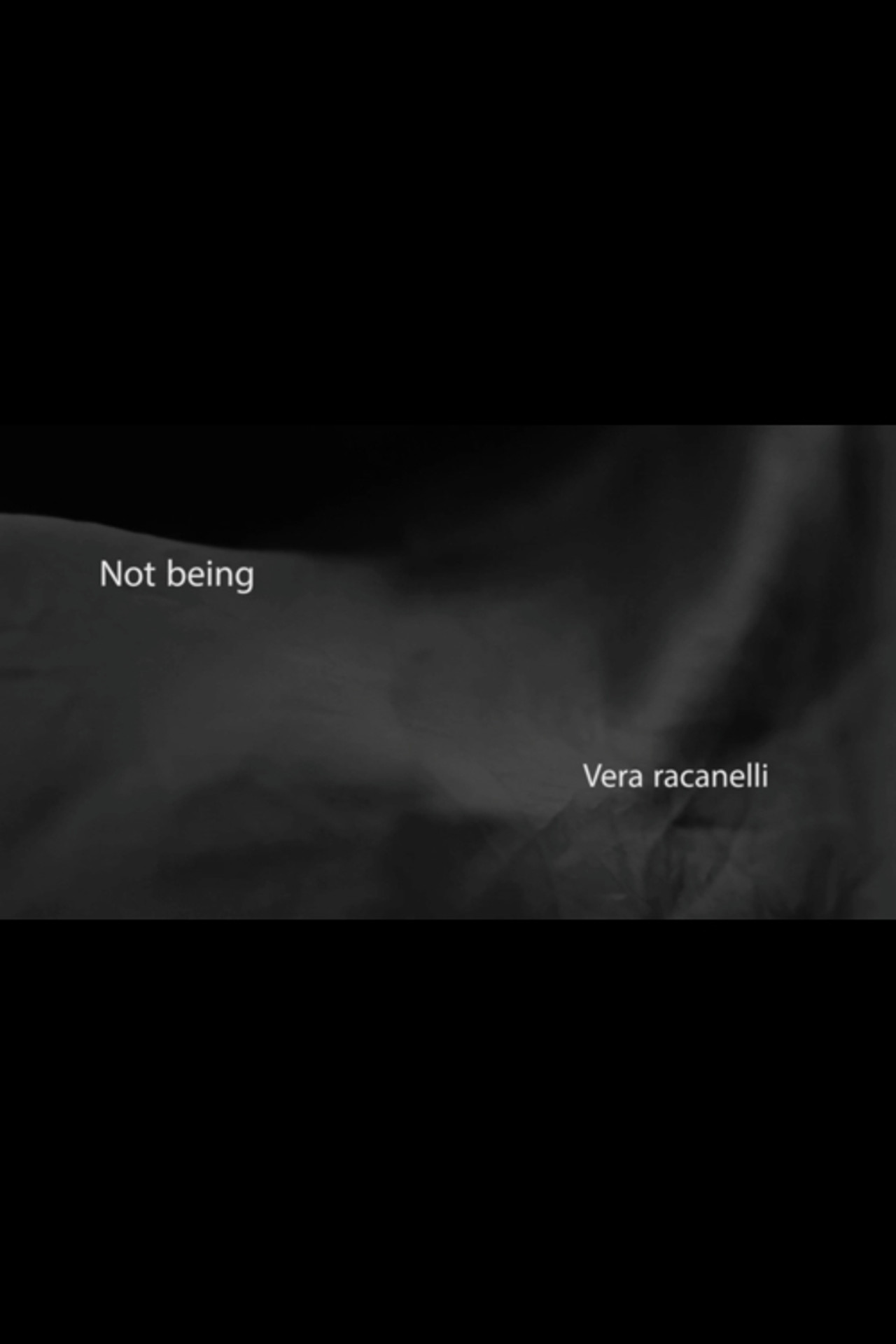 Not Being