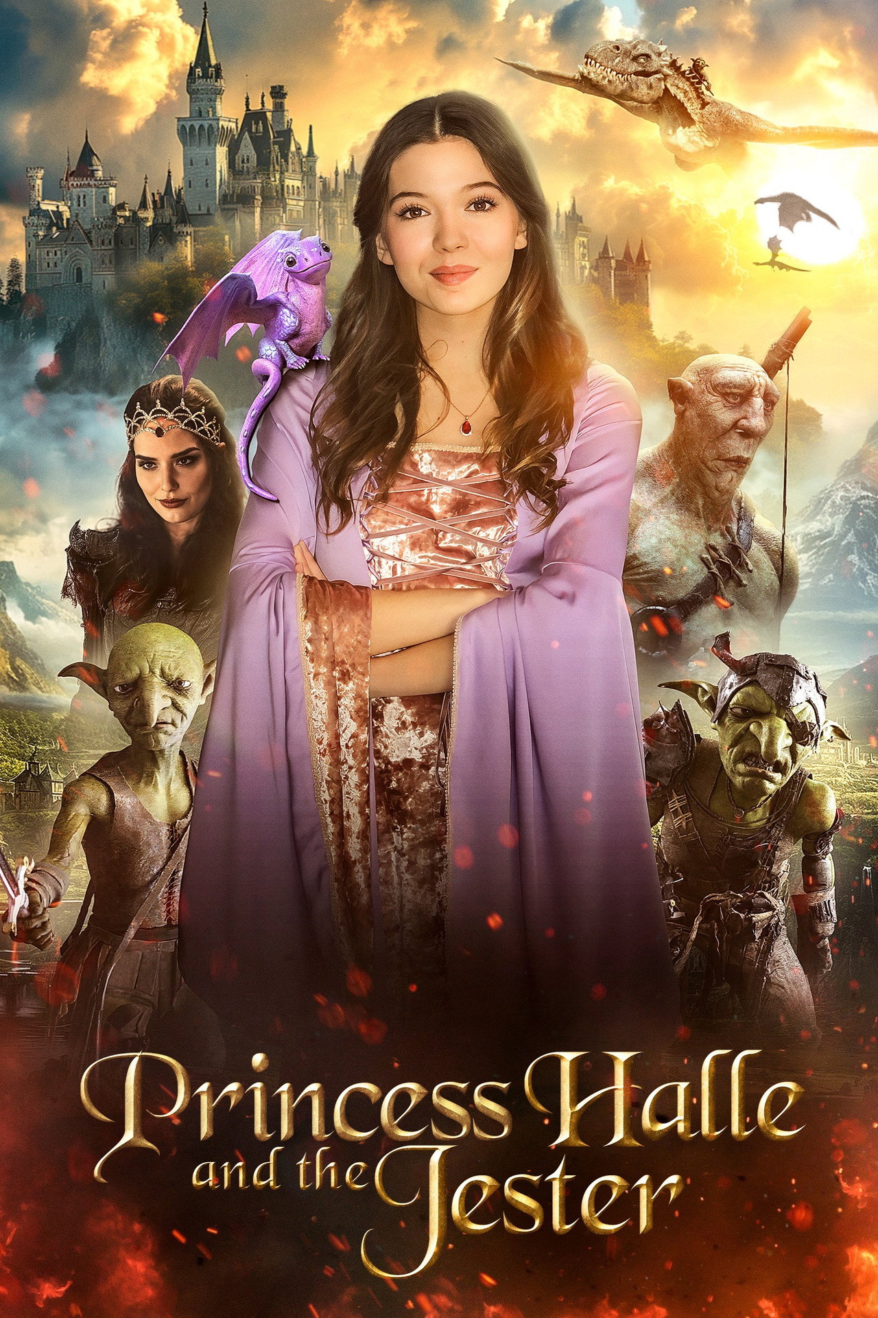 Princess Halle and the Jester filmaffisch