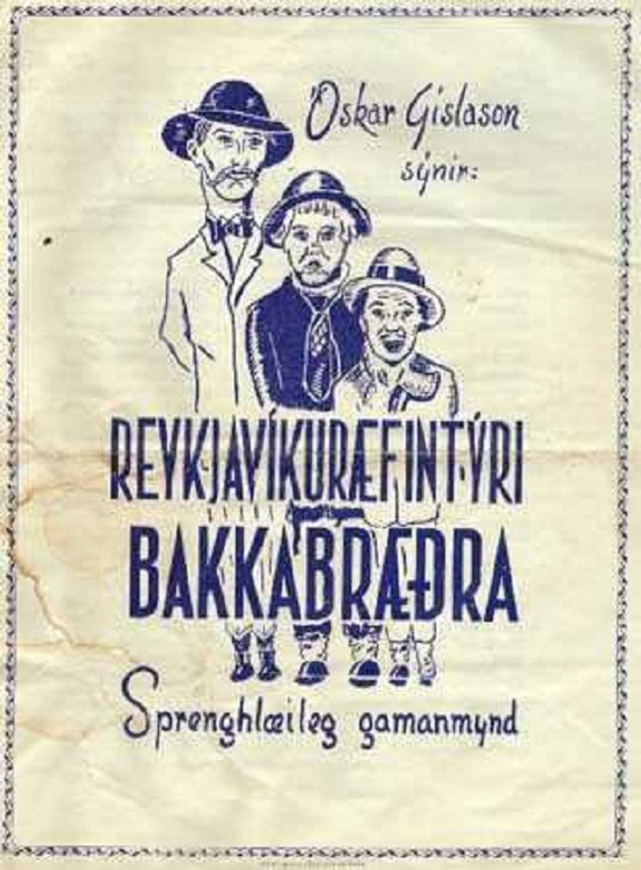The Bakkabrothers go to Reykjavík Backdrop