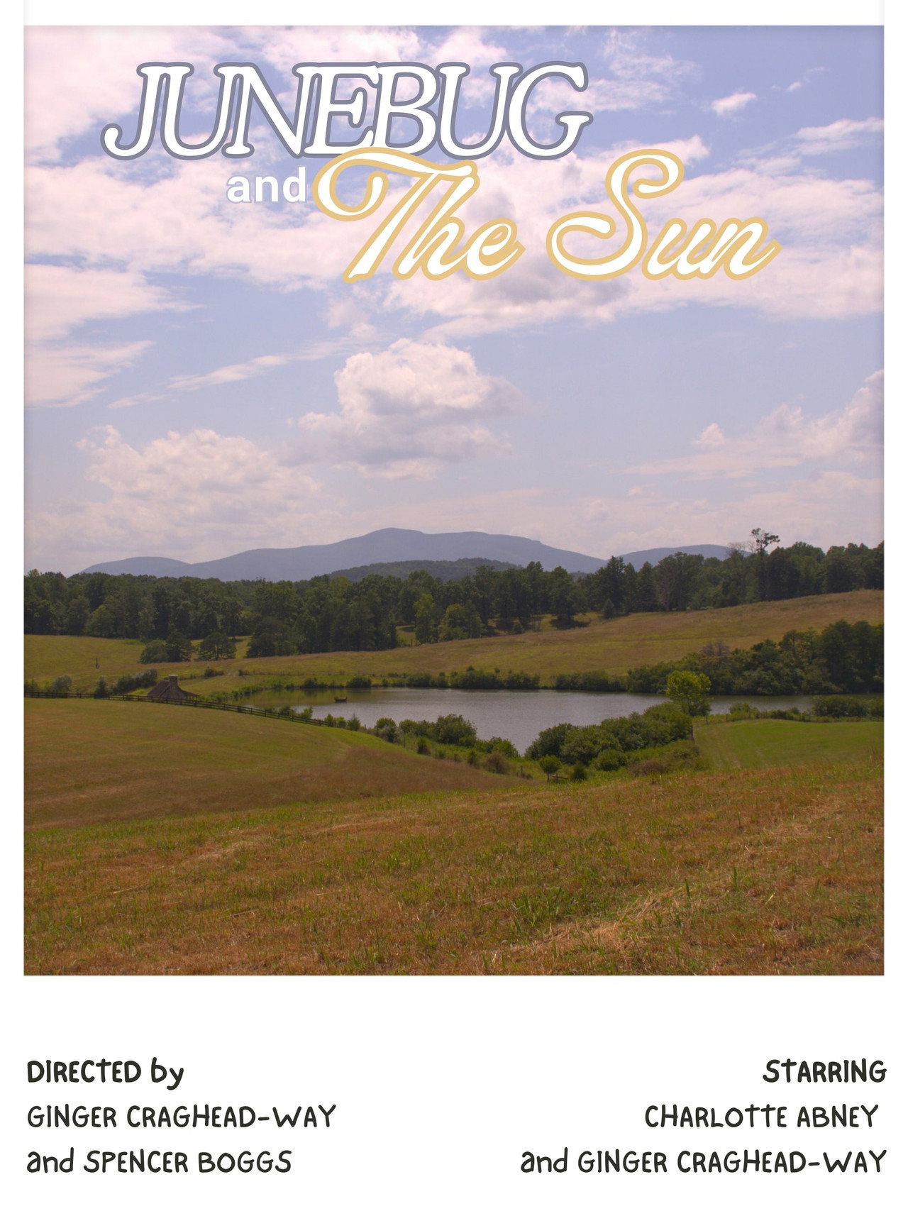 Junebug and The Sun Backdrop