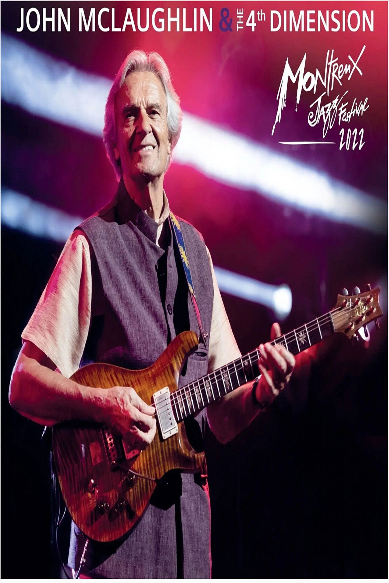 John McLaughlin and the 4th Dimension Live at Montreux Jazz Festival 2022 Backdrop