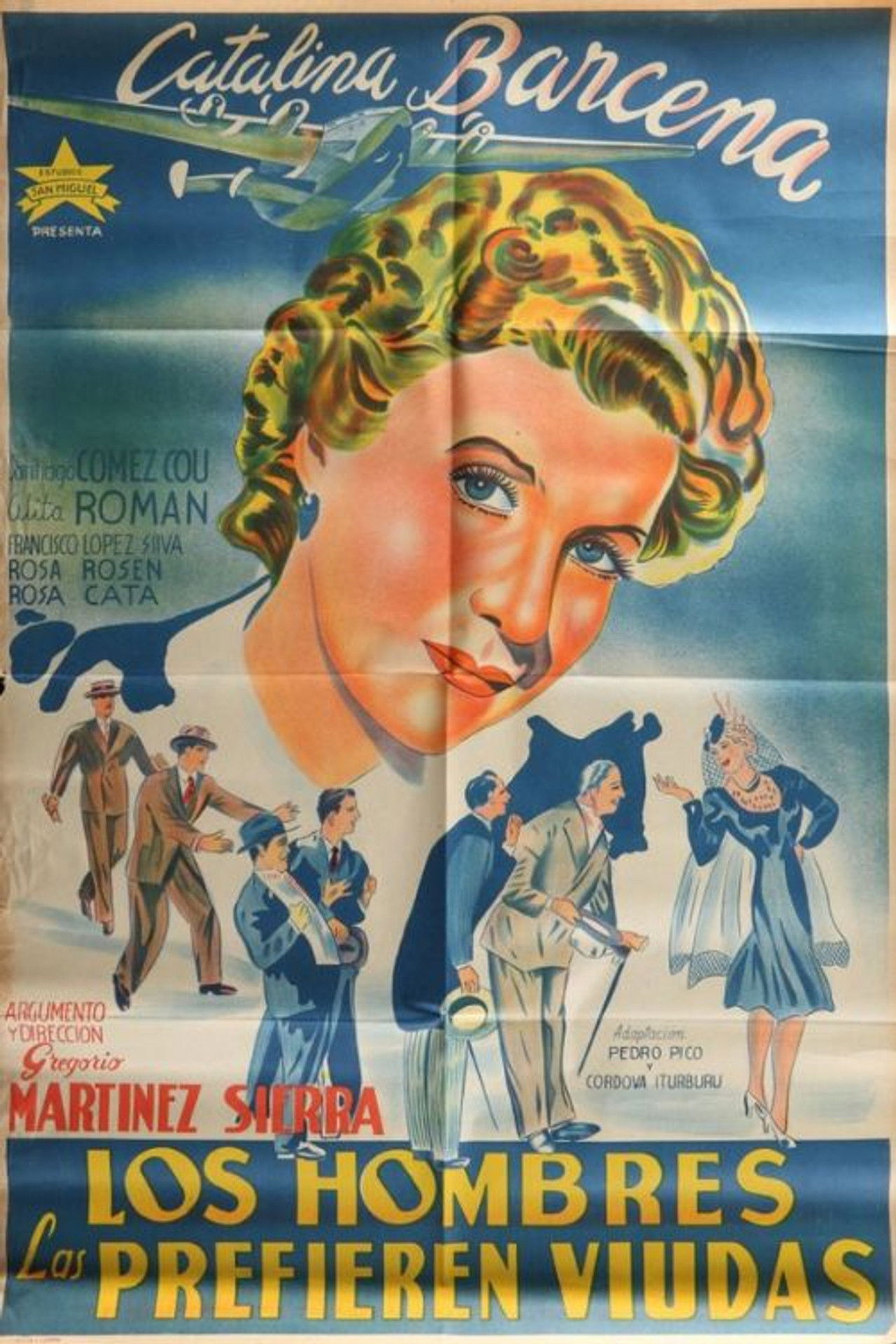 Los hombres las prefieren viudas Backdrop