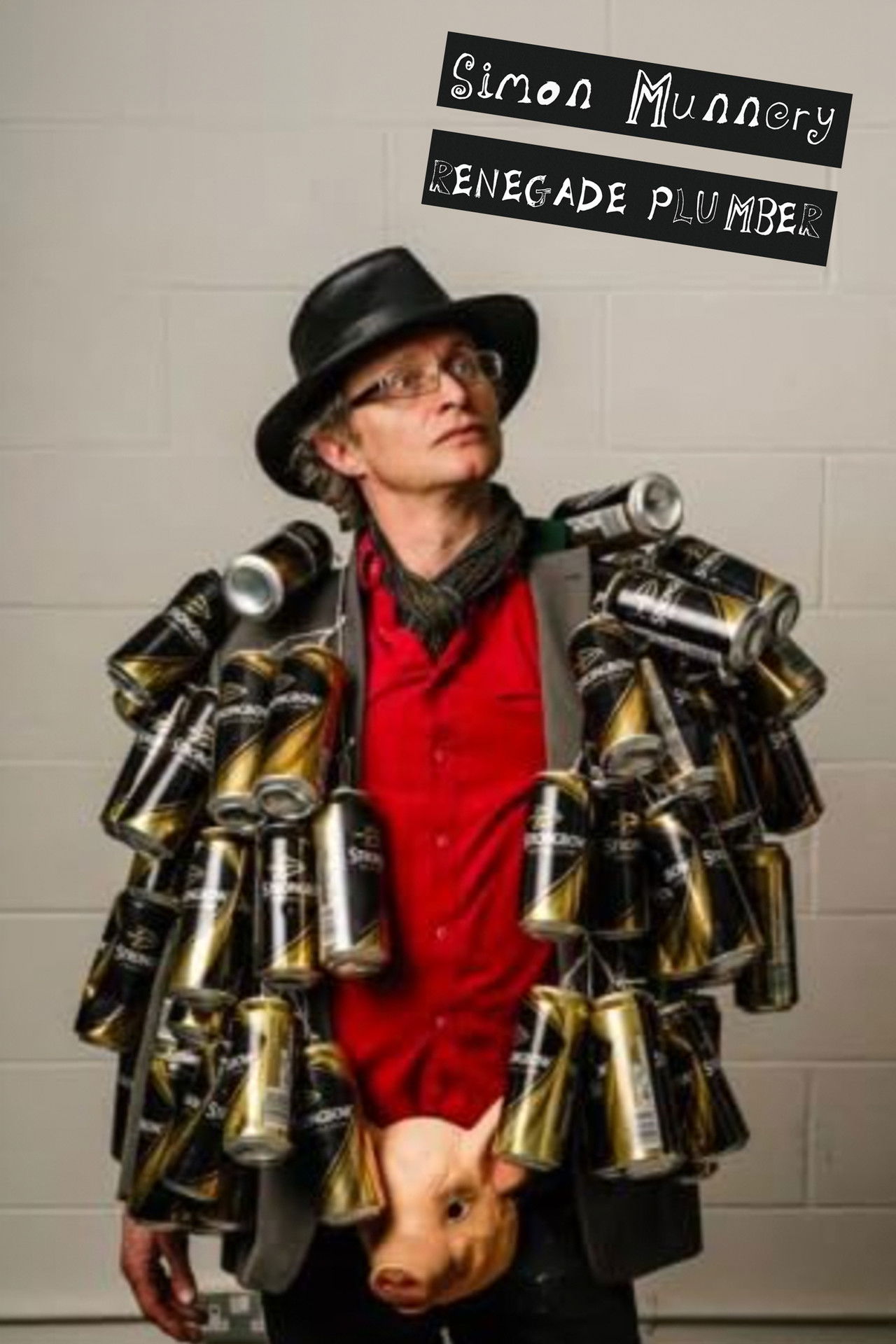 Simon Munnery: Renegade Plumber Backdrop