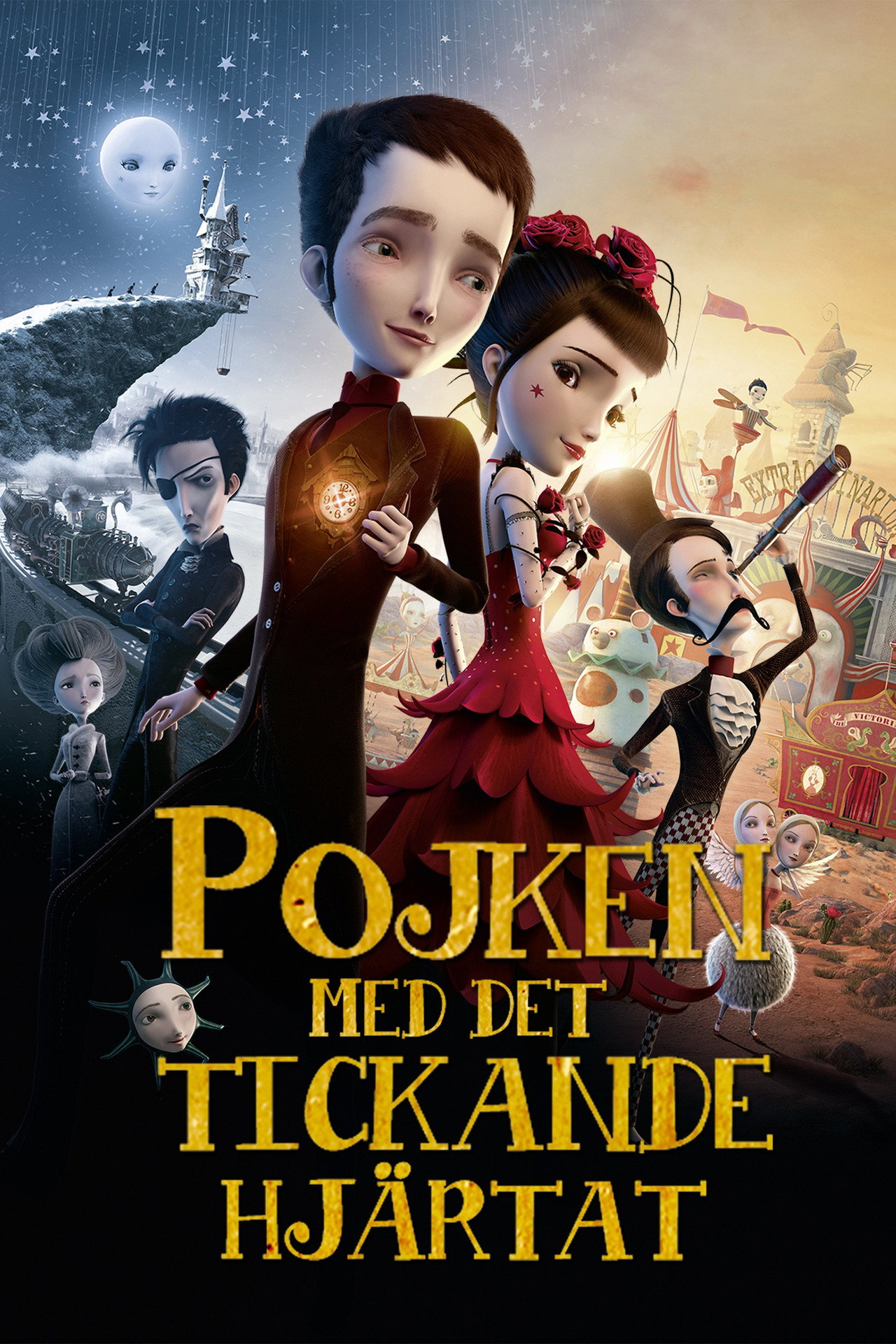 Pojken med det tickande hjärtat filmaffisch