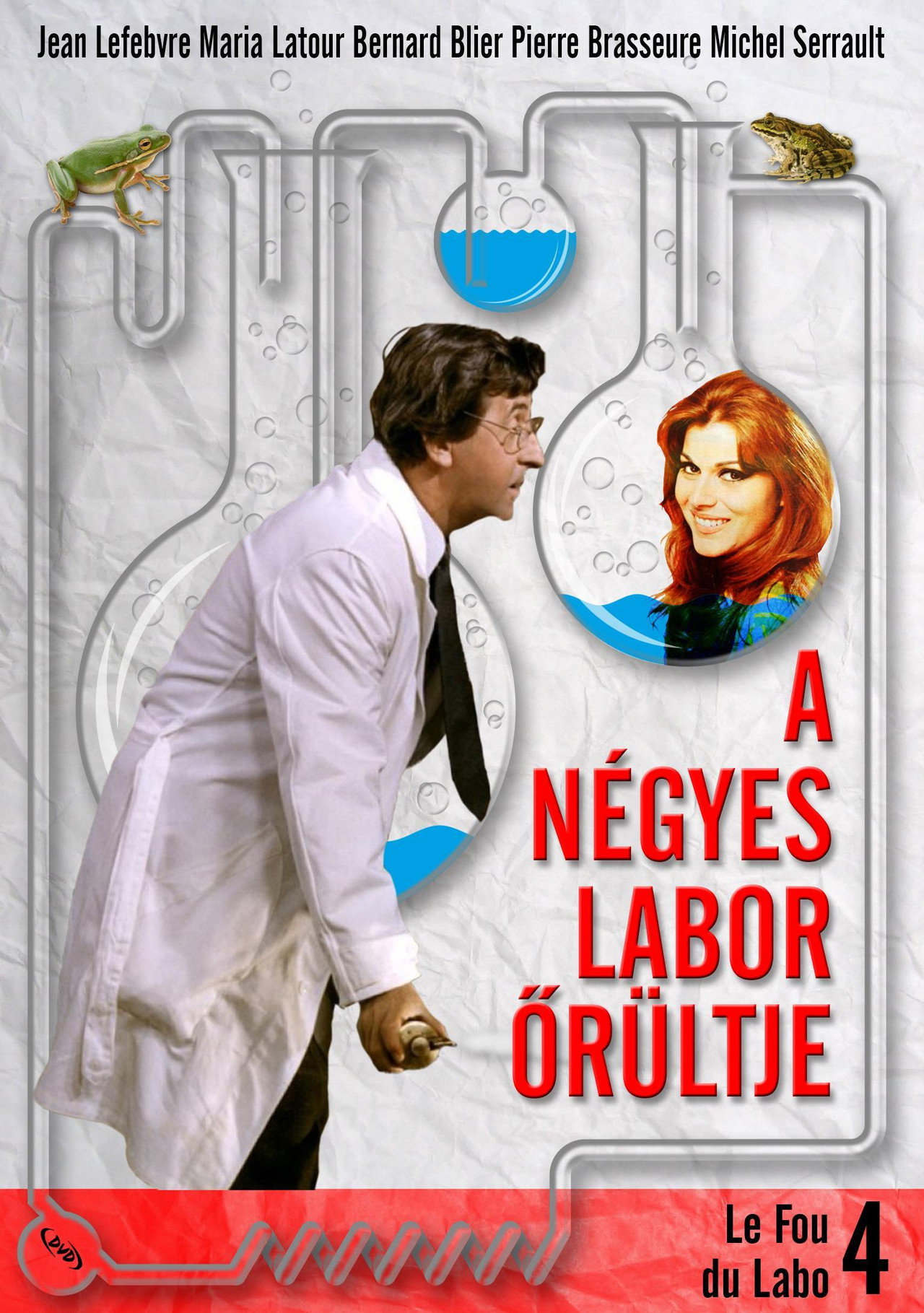 A négyes labor őrültje – plakát 2
