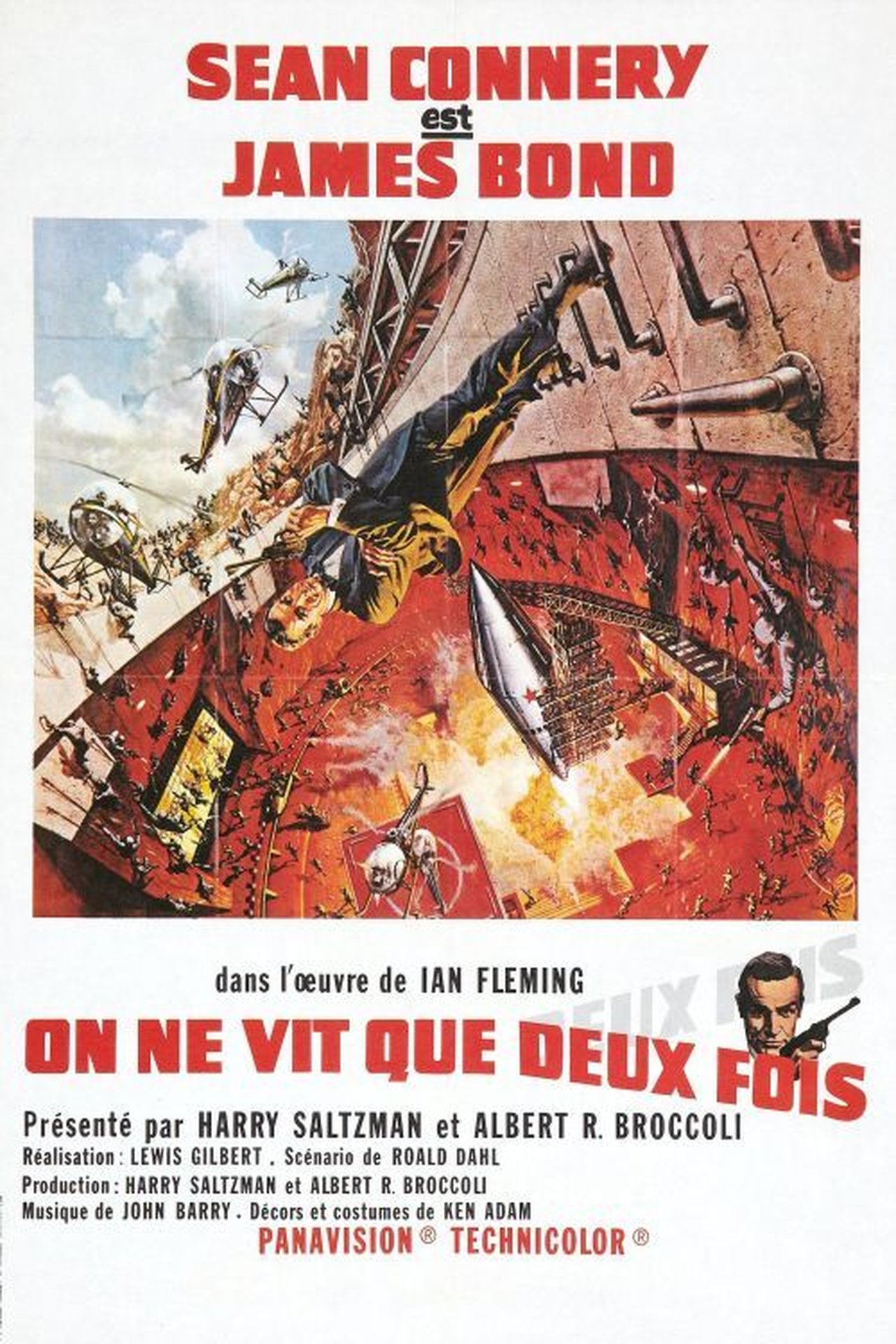 On ne vit que deux fois poster