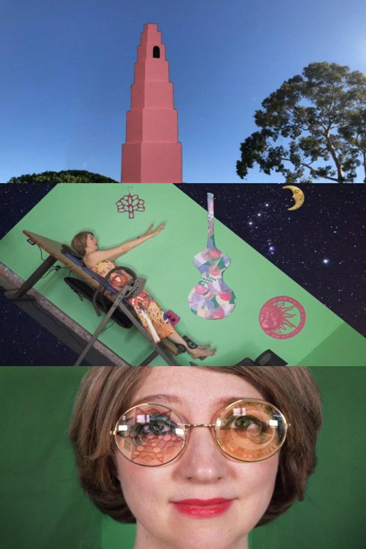 The Pink Tower Backdrop