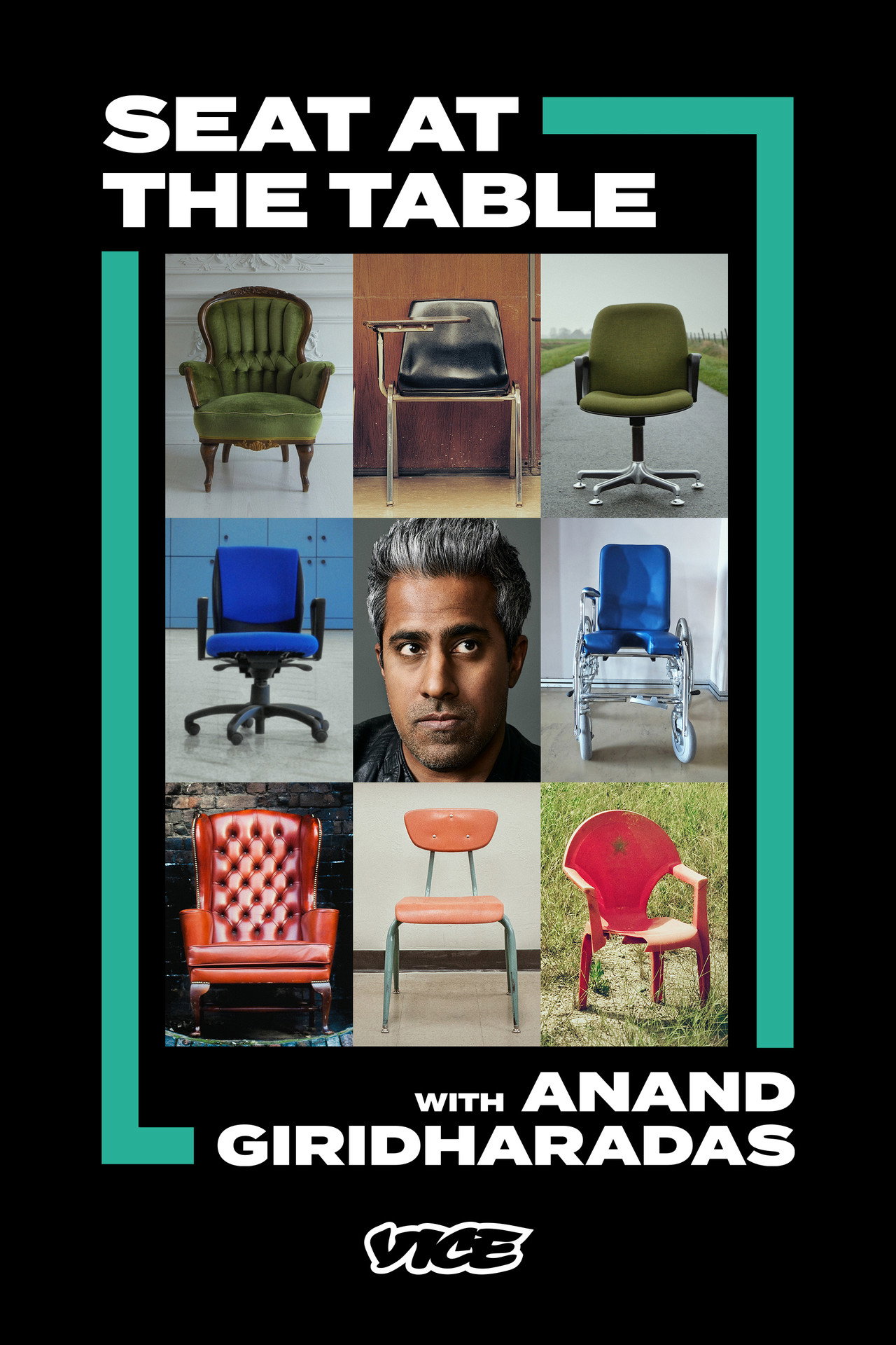 Seat at the Table with Anand Giridharadas affisch