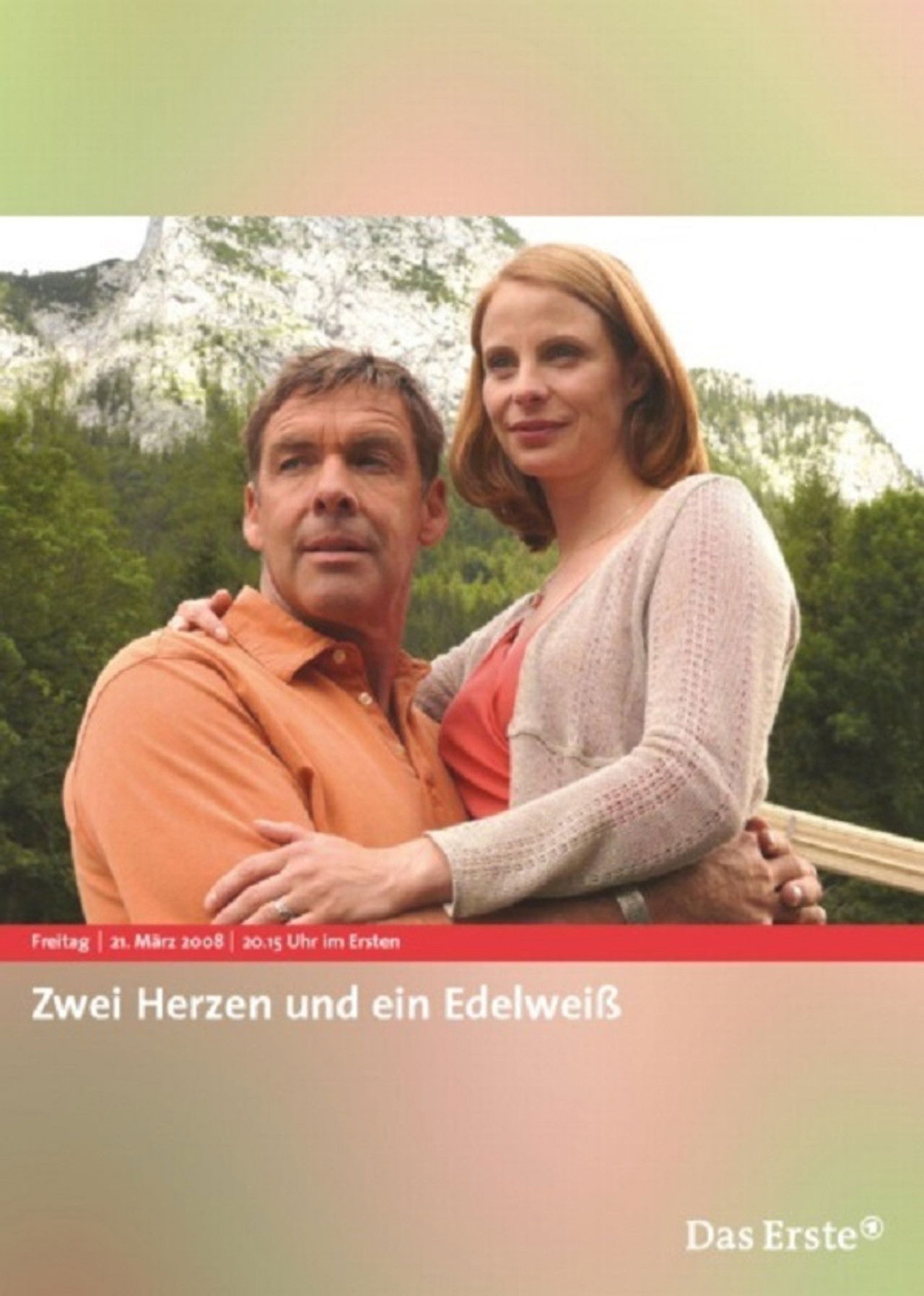 Zwei Herzen und ein Edelweiß Backdrop