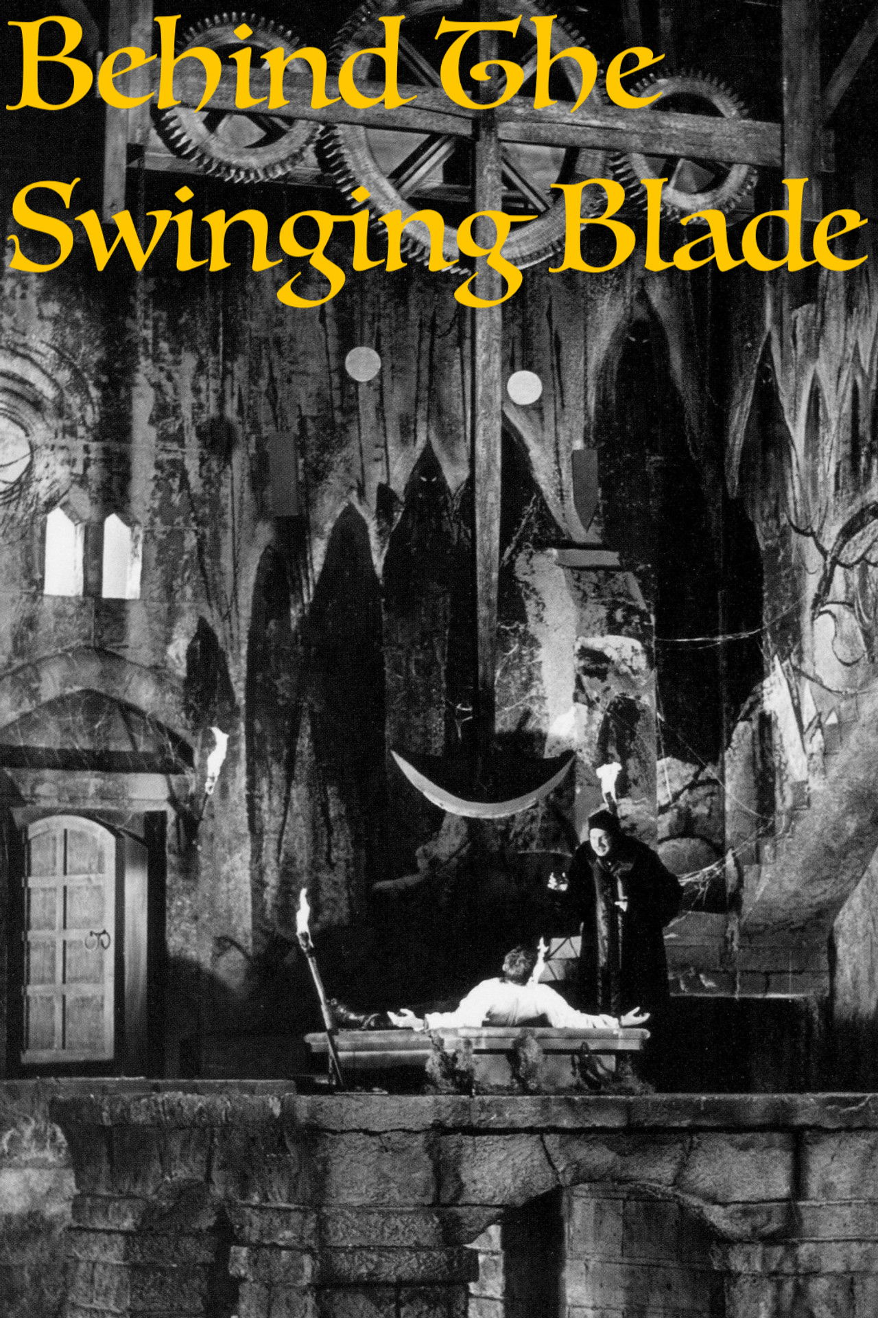Behind the Swinging Blade Backdrop